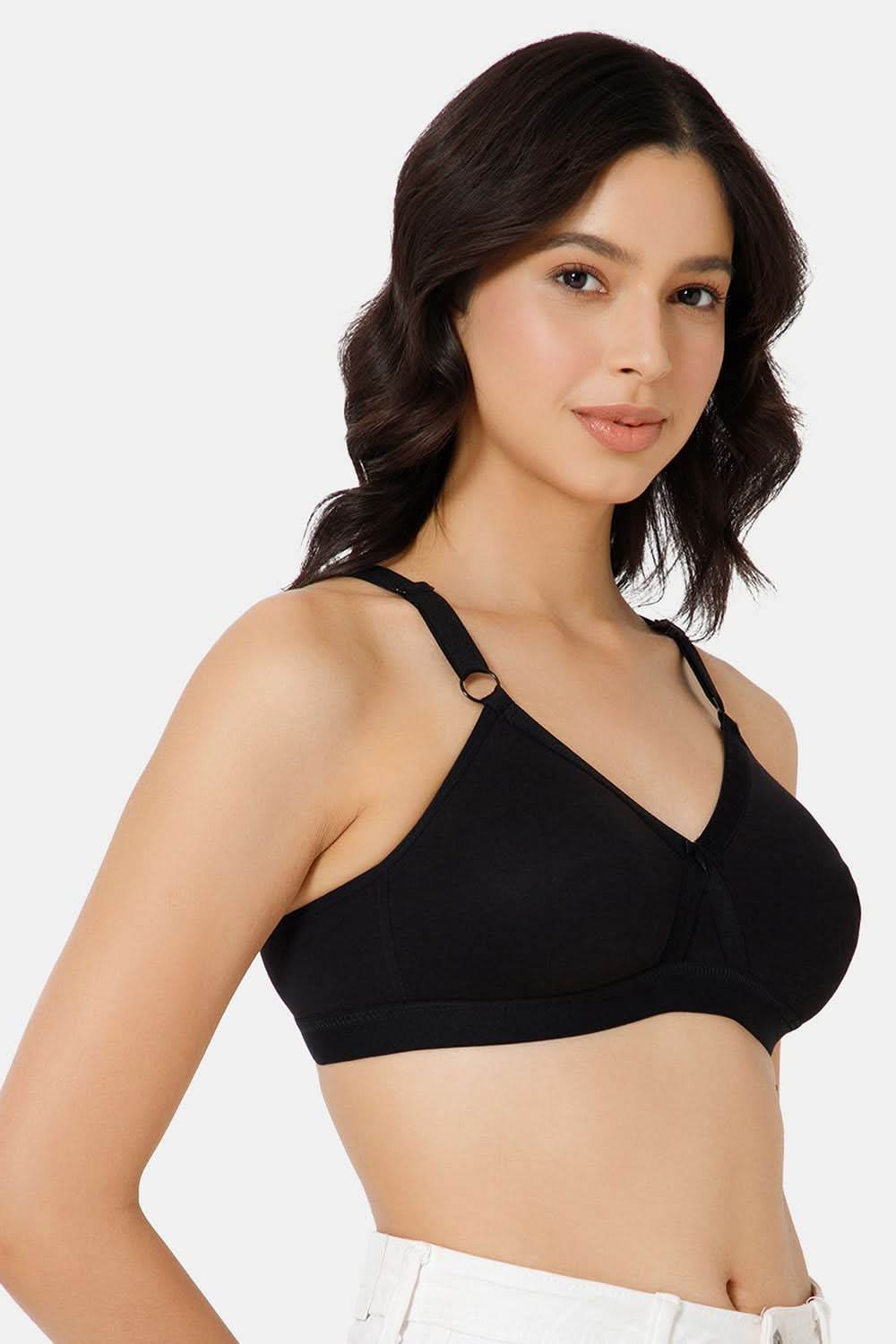 High Coverage Broad Strap Non-Wired Non-Padded All-Rounder Intimacy Everyday T-Shirt Bra - EC05 - Naidu Hall Family Store