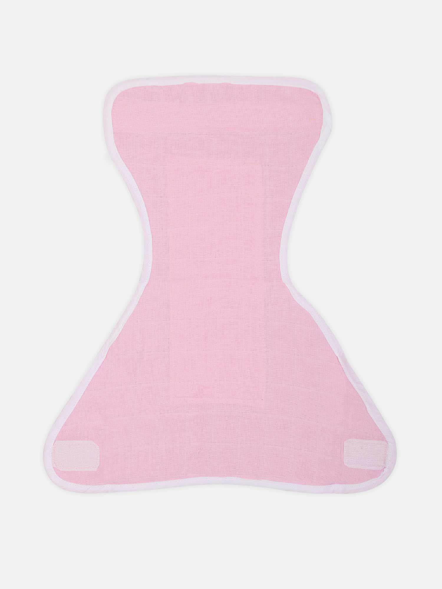 Oh Baby Plain Velcro Nappies Pink - Ltpl - Naidu Hall Family Store