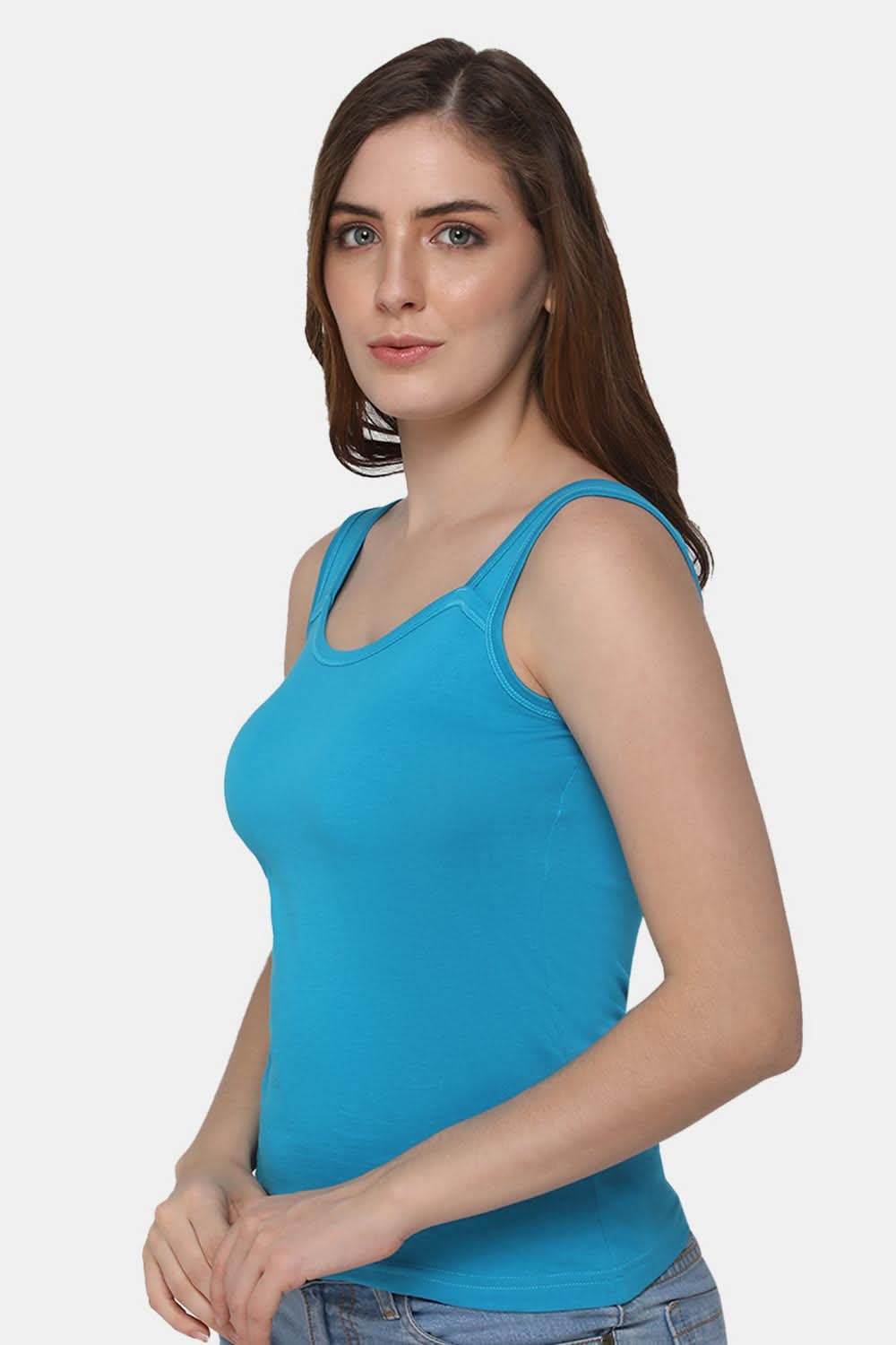 Full Coverage Sweat Absorbent Intimacy Cotton Tanktop - IN07 - Naidu Hall Family Store