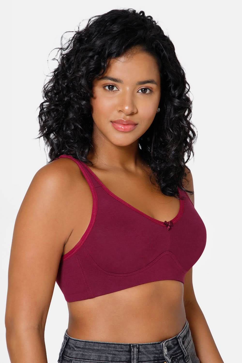 High Coverage Non-Wired Non-Padded Back Closure Intimacy T-Shirt Bra - DEFT - Naidu Hall Family Store