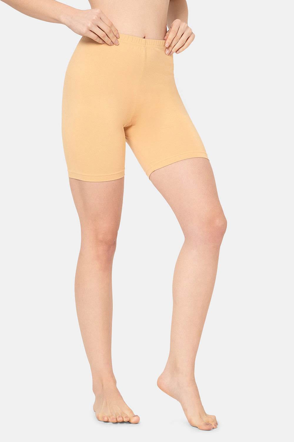 Intimacy Cotton Stretch Cycling Shorts Mid Waist Sweat Absorbent Comfort Fit - CYLS - Naidu Hall Family Store