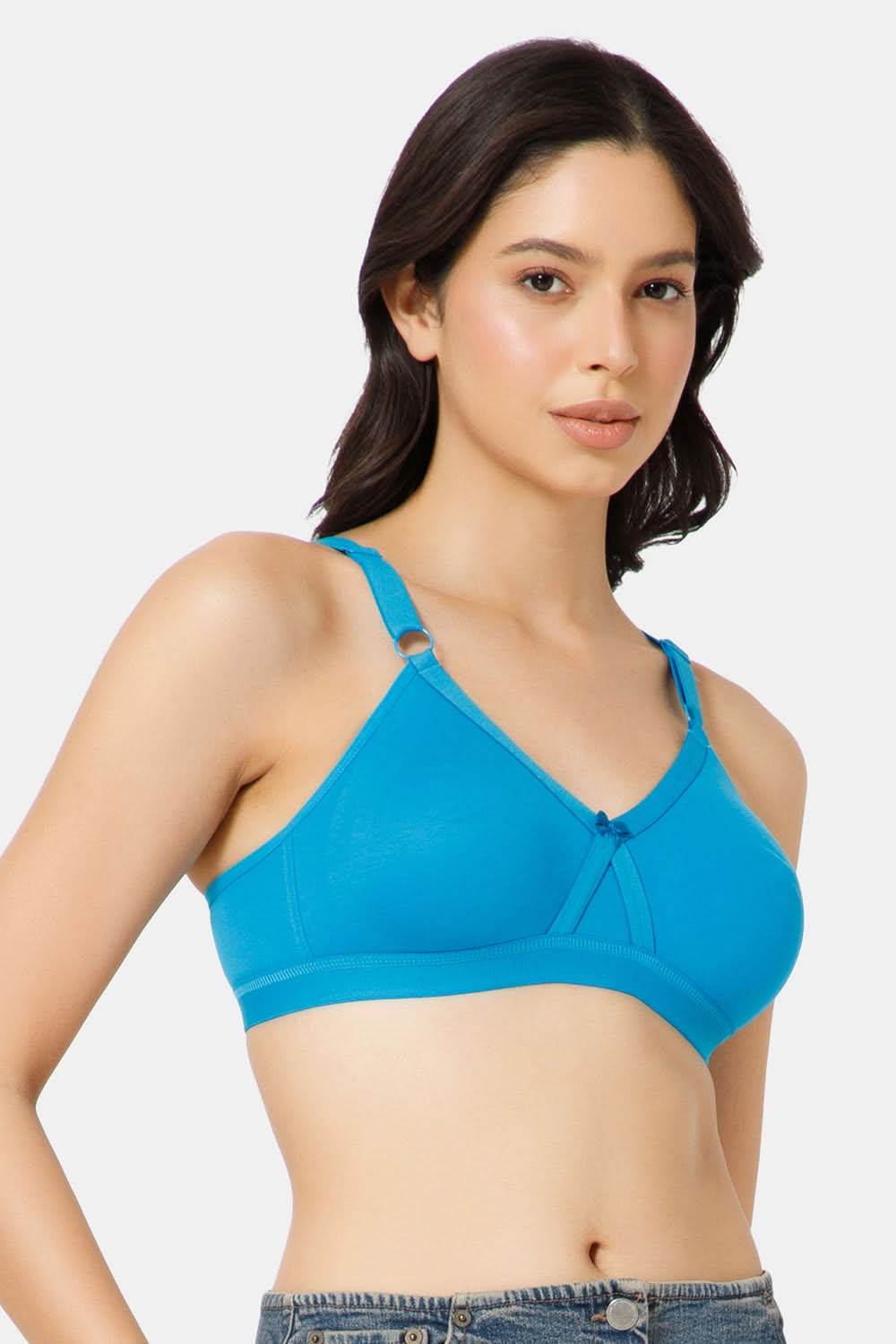 High Coverage Broad Strap Non-Wired Non-Padded All-Rounder Intimacy Everyday T-Shirt Bra - EC05 - Naidu Hall Family Store