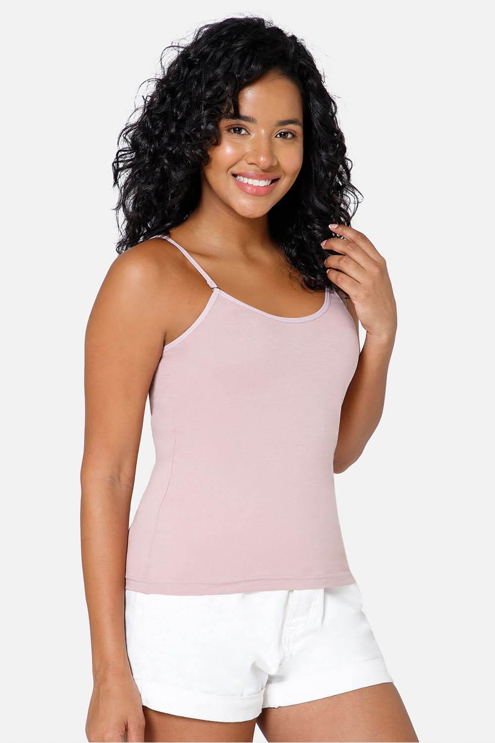 Intimacy Full Coverage Cotton Slip Camisole – IN08 | Non-Padded & Wire-Free Comfort Design - Naidu Hall Family Store