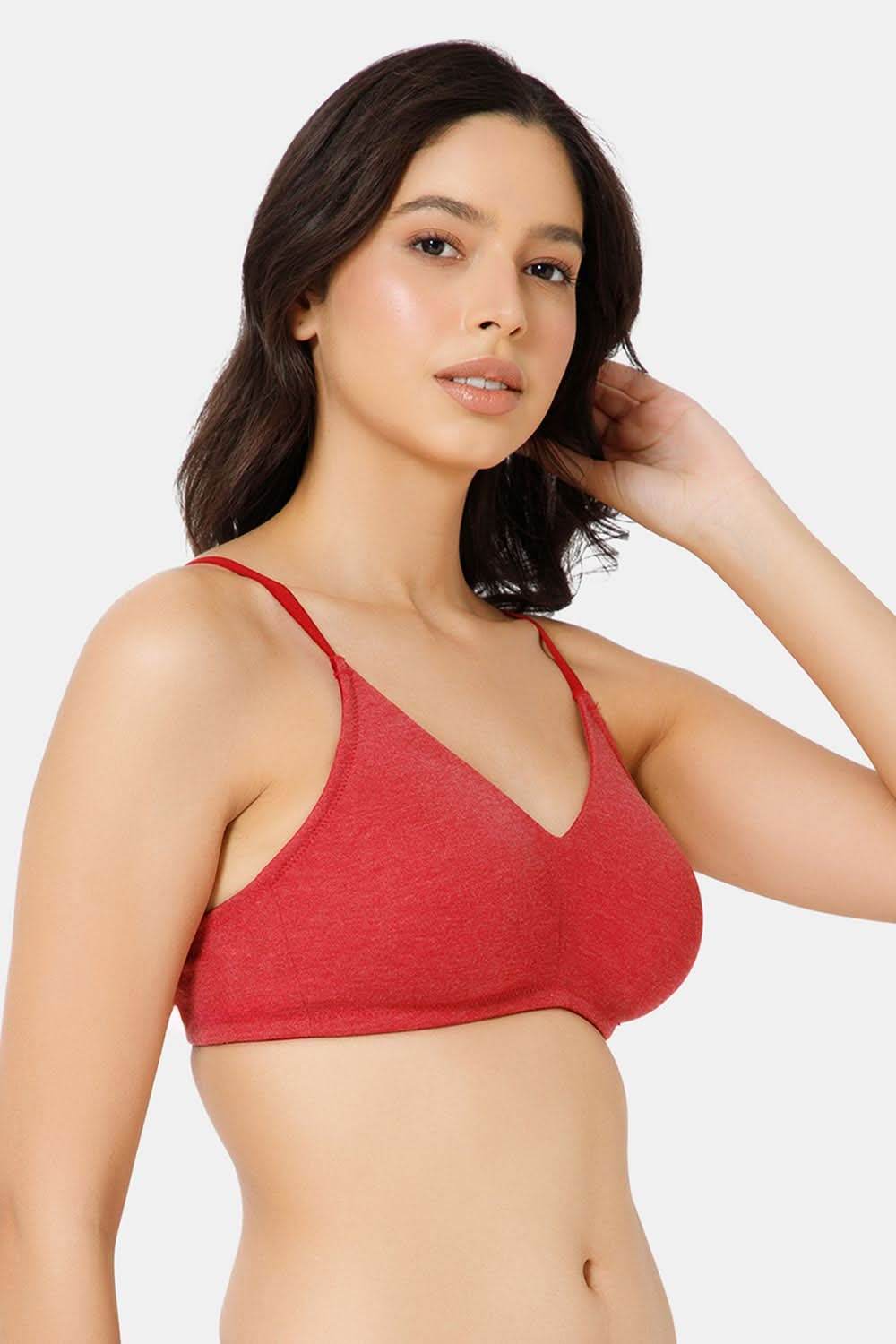 Nora Non-Wired Seamless Everyday T-Shirt Bra with Double-Layered Support - Naidu Hall Family Store