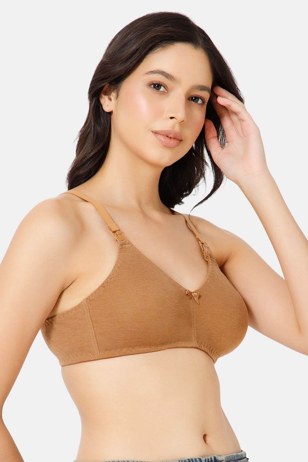 Naidu Hall Nursing Bra - EVI | Moulded Design, Transparent Buckle & Broad Straps for Ultimate Comfort - Naidu Hall Family Store