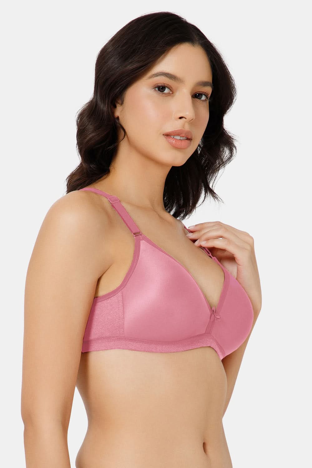 Nova Everyday Padded T-Shirt Bra in Pink for a Casual and Elegant Look