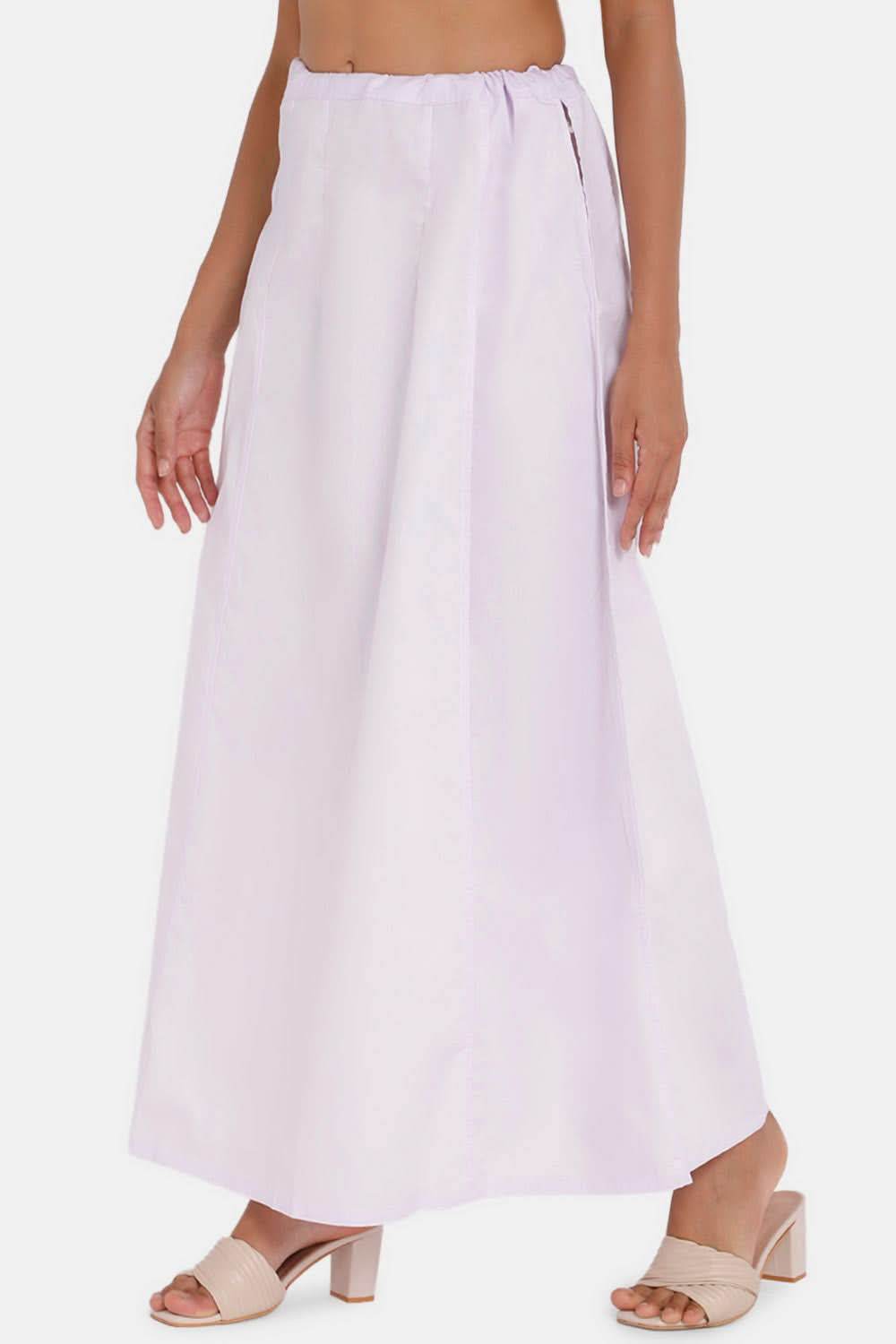 Premium 100% Cotton Saree Inskirt in Popular Colors | Naidu 7-Part Saree Hall Petticoat HC40 - Naidu Hall Family Store