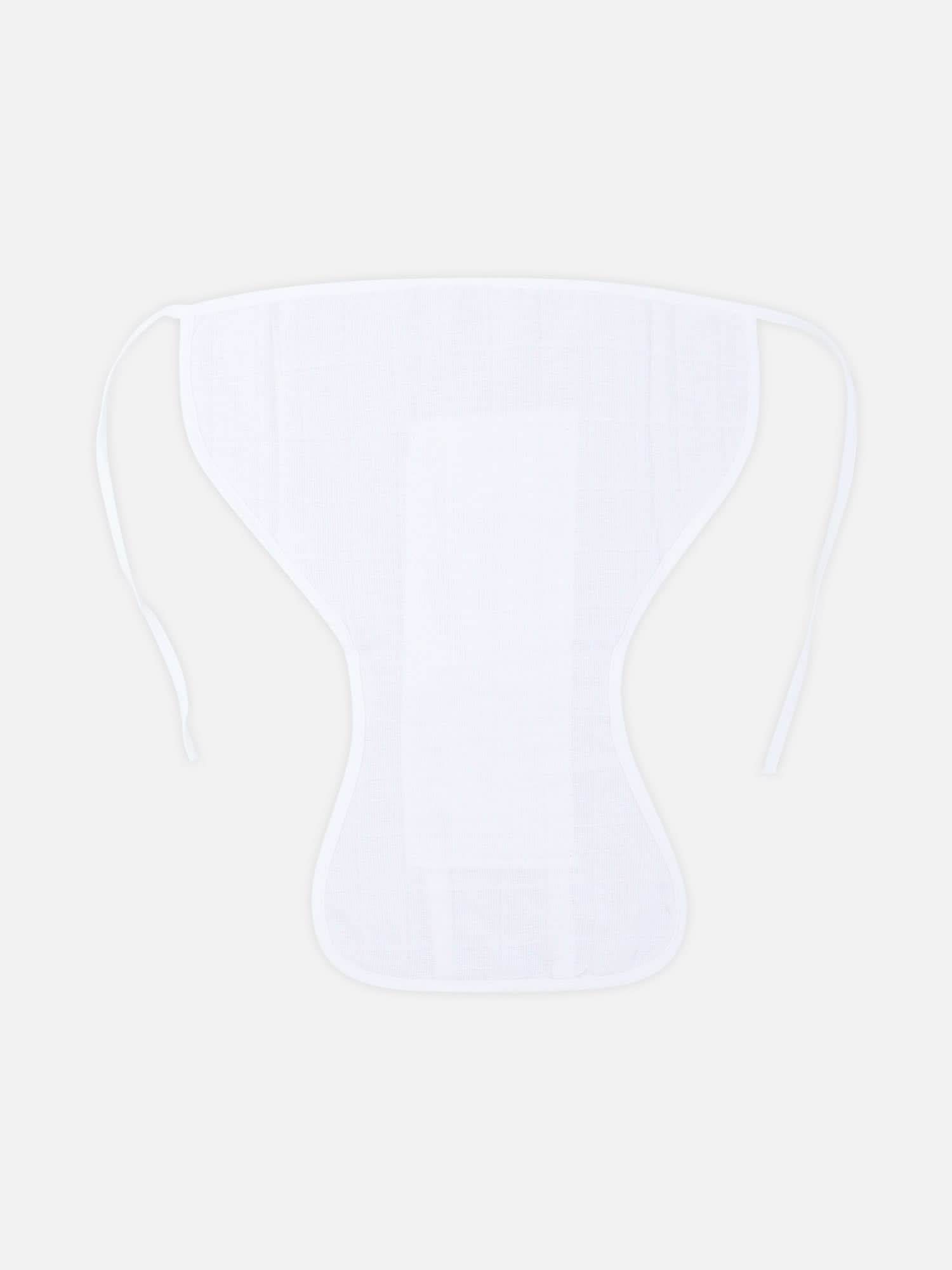 Oh Baby Plain Round Nappies White - Rdpl - Naidu Hall Family Store