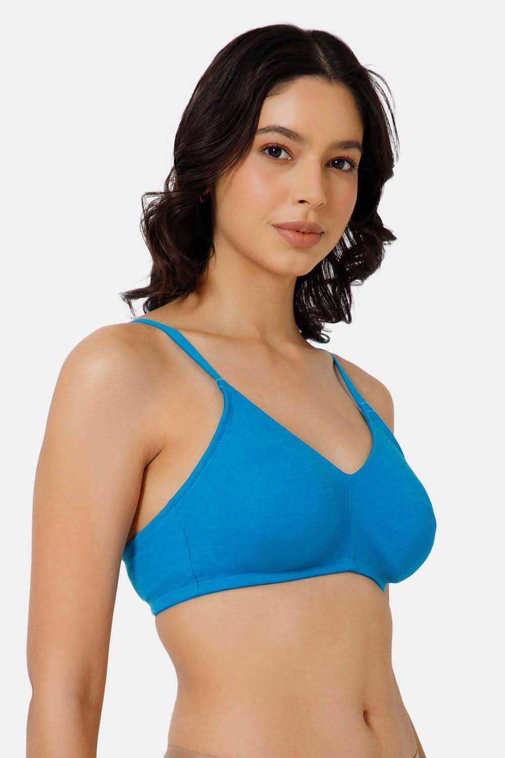 Nora Non-Wired Seamless Everyday T-Shirt Bra with Double-Layered Support - Naidu Hall Family Store