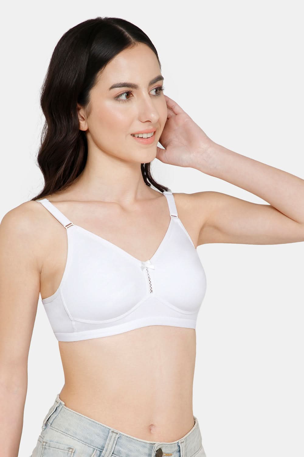 Naidu Hall Everyday T-Shirt Bra - Beauti | High Coverage Double Layered Bra with Seamless Comfort