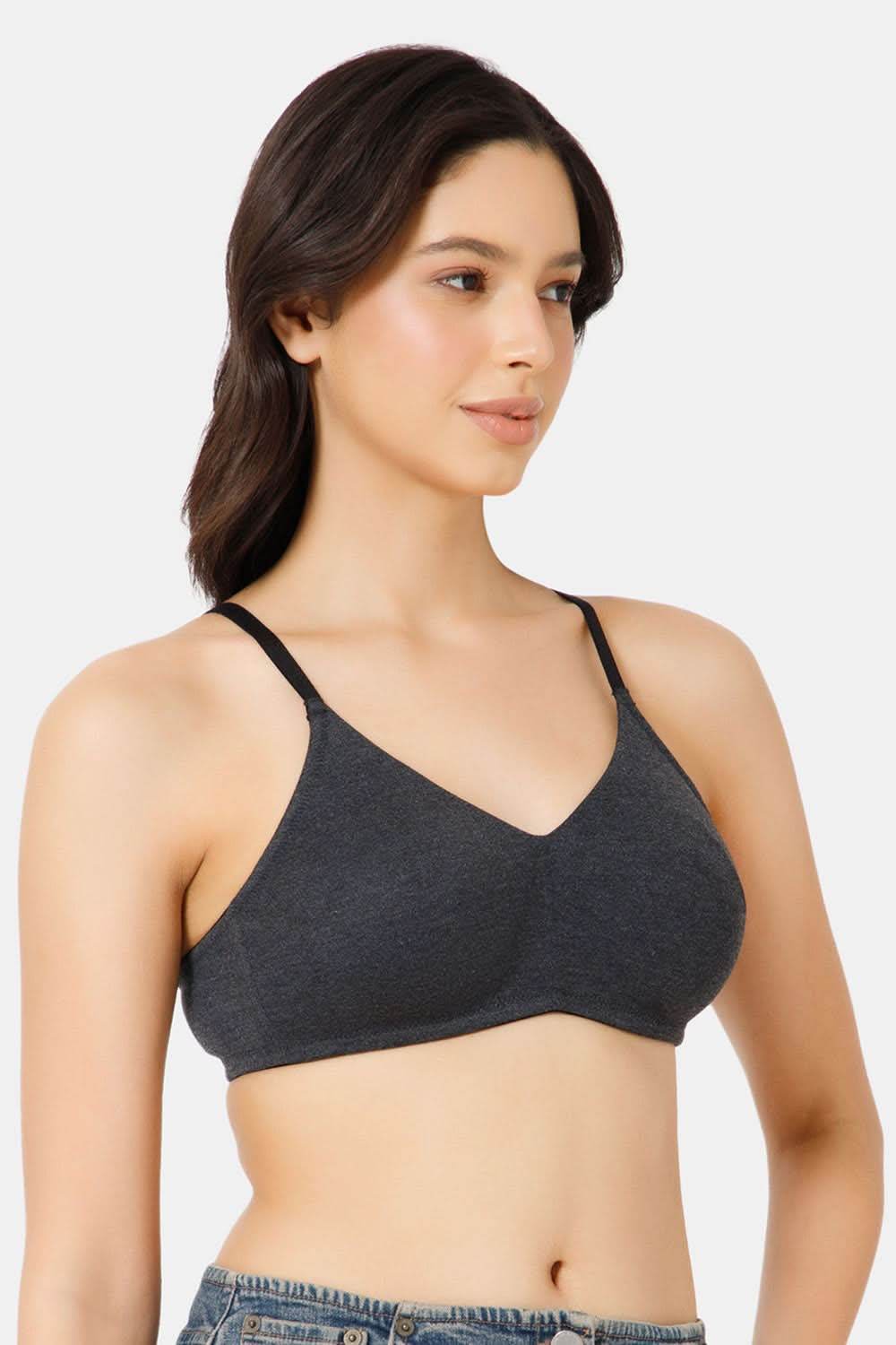 Nora Non-Wired Seamless Everyday T-Shirt Bra with Double-Layered Support - Naidu Hall Family Store