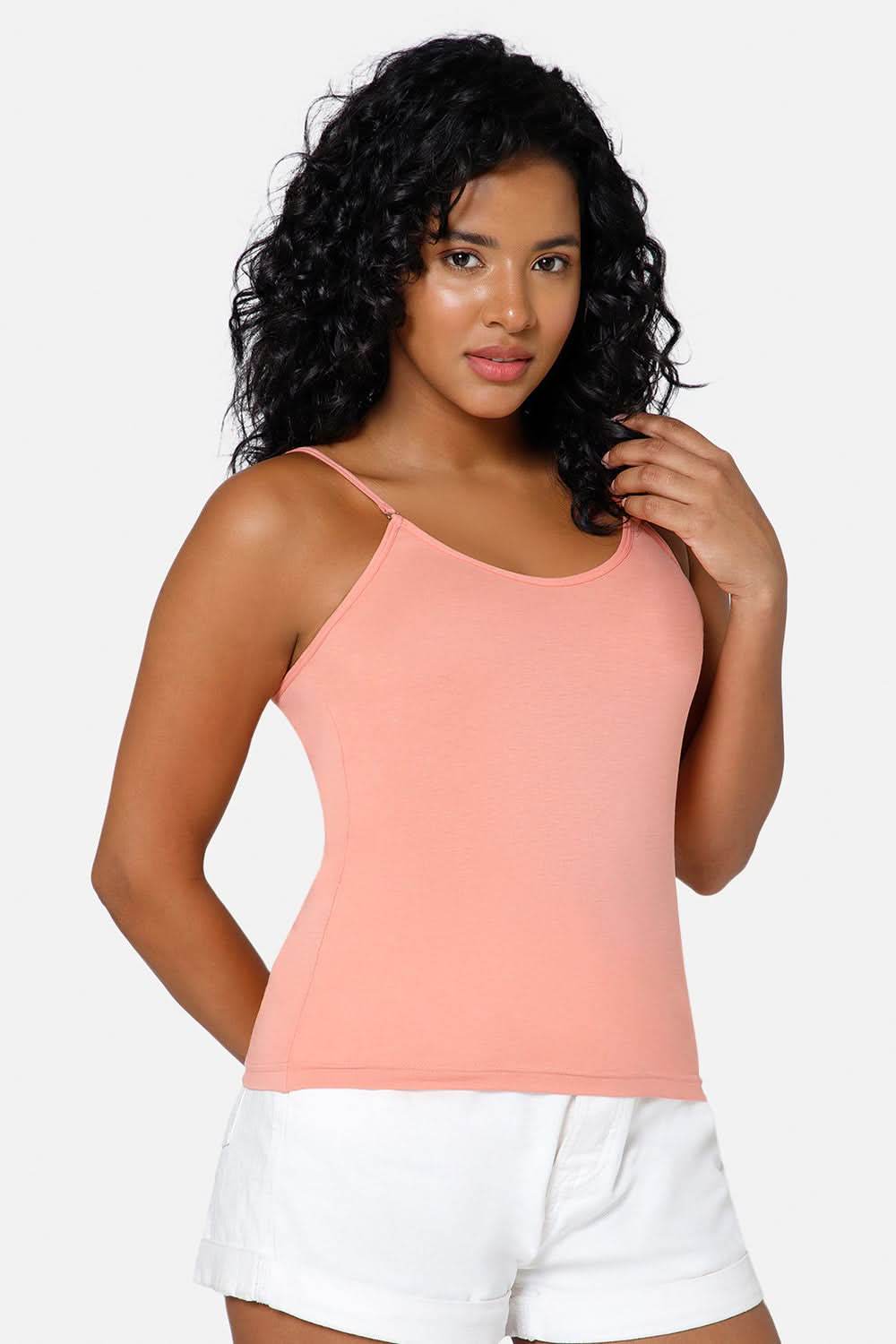 Intimacy Full Coverage Cotton Slip Camisole – IN15 | Non-Wired, Non-Padded & Ultra-Comfortable - Naidu Hall Family Store