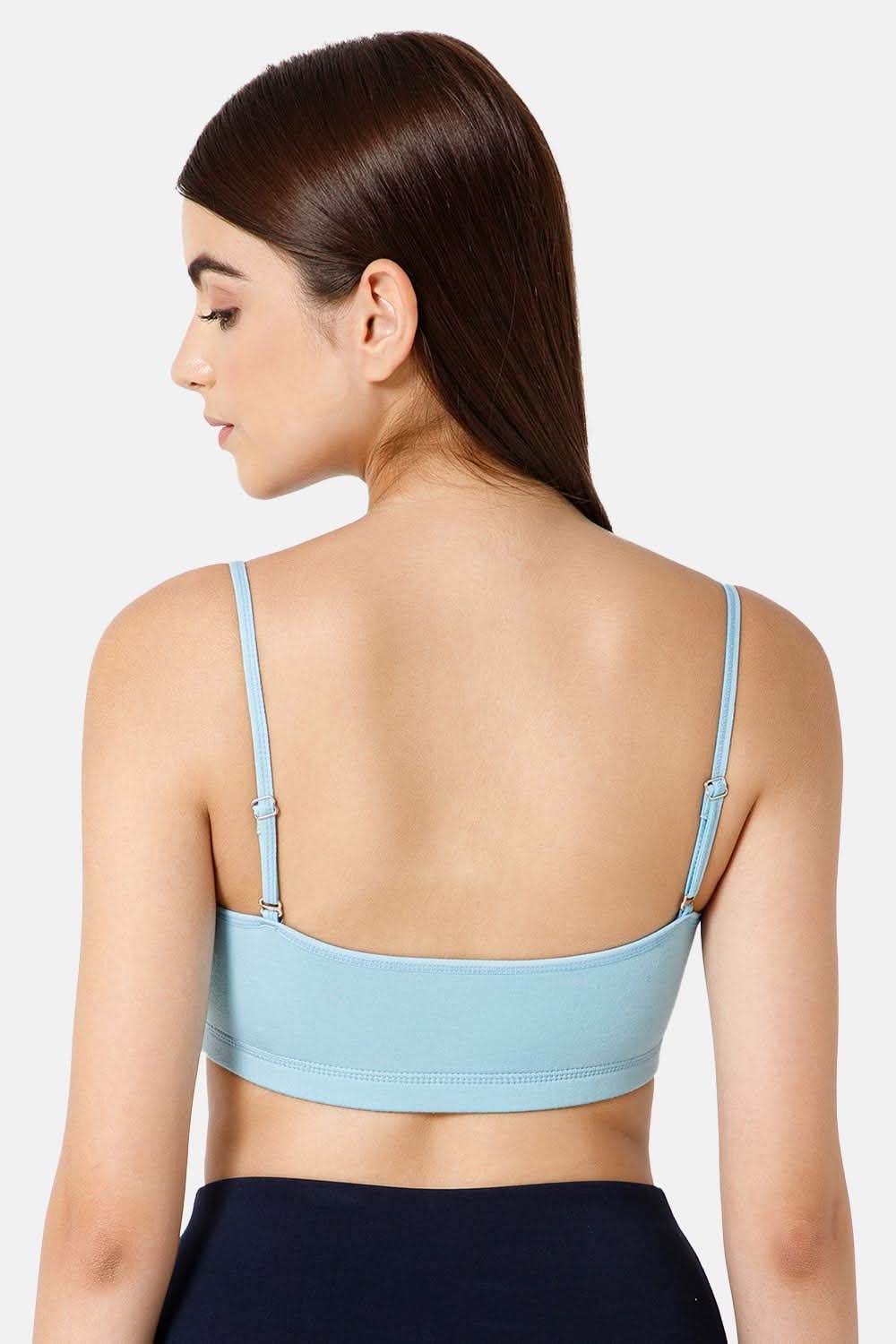 High Coverage Non-Wired Non-Padded Solid Moisture Absorbent Intimacy Beginners Bra -BB01 - Naidu Hall Family Store