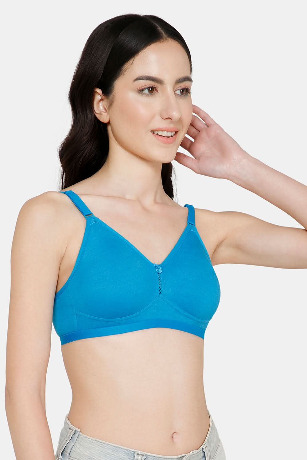 Naidu Hall Everyday T-Shirt Bra - Beauti | High Coverage Double Layered Bra with Seamless Comfort