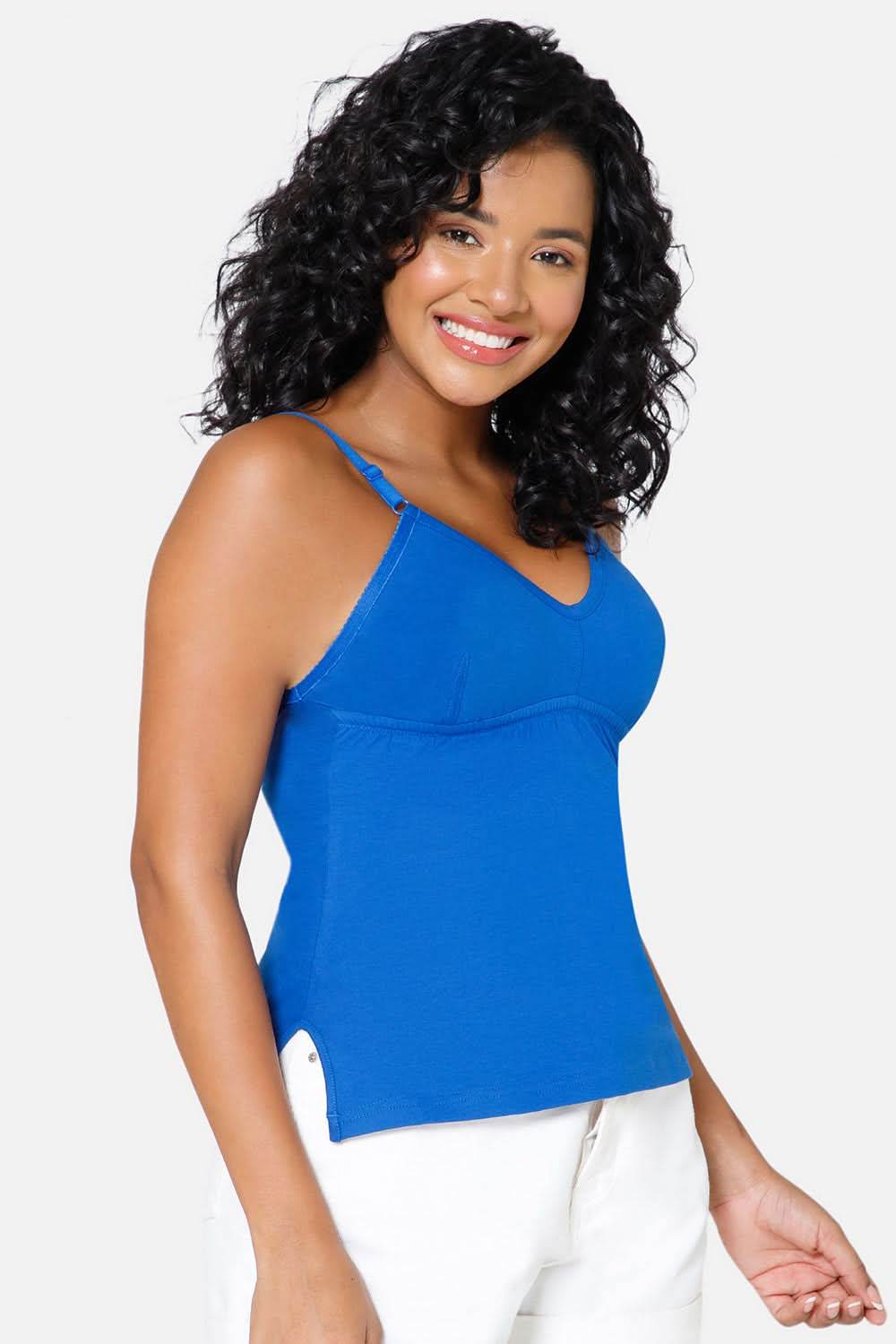 Intimacy Full Coverage Adjustable Cotton Bra Slip – IN11 | Non-Padded & Sweat-Absorbent Design - Naidu Hall Family Store
