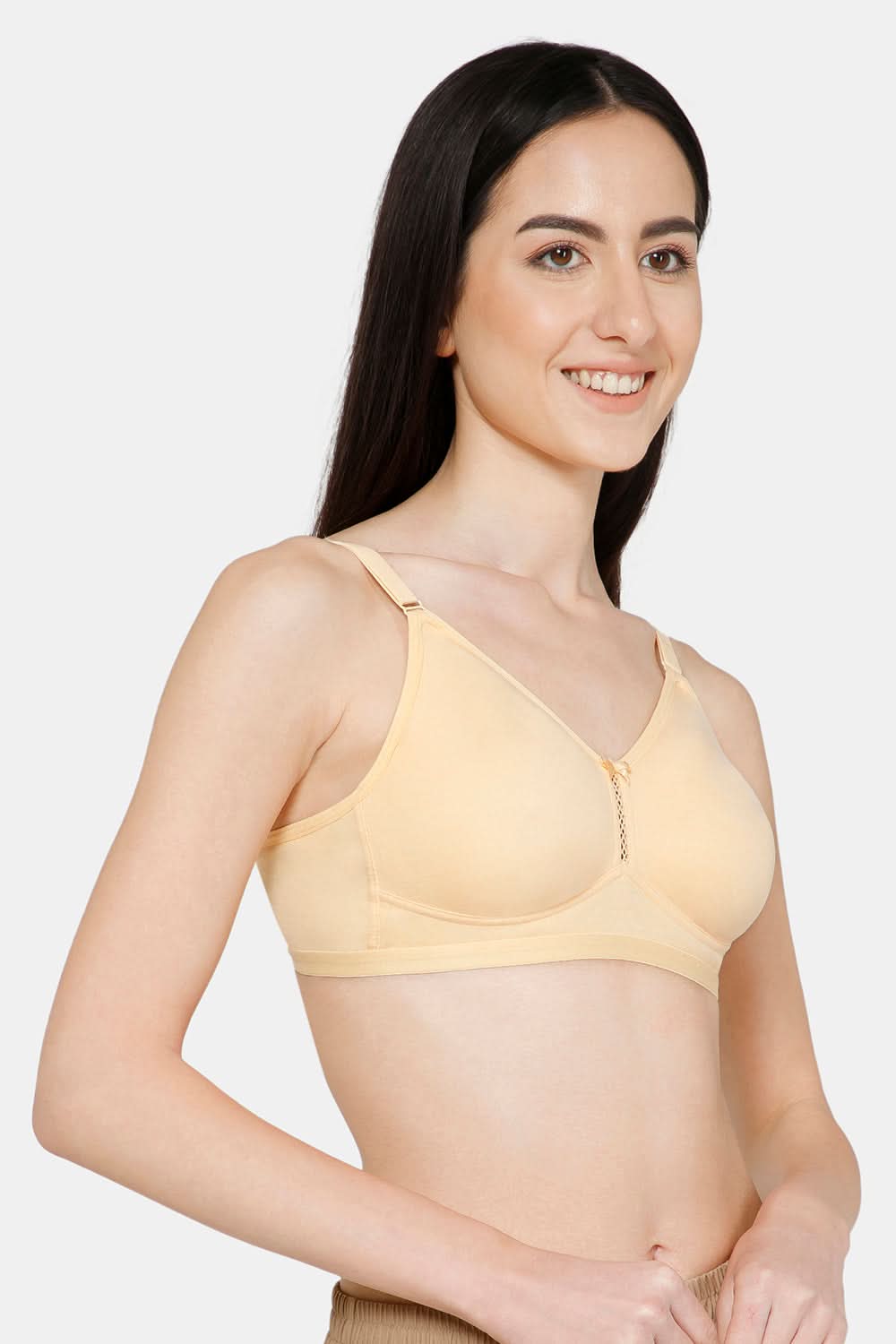 Naidu Hall Everyday T-Shirt Bra - Beauti | High Coverage Double Layered Bra with Seamless Comfort