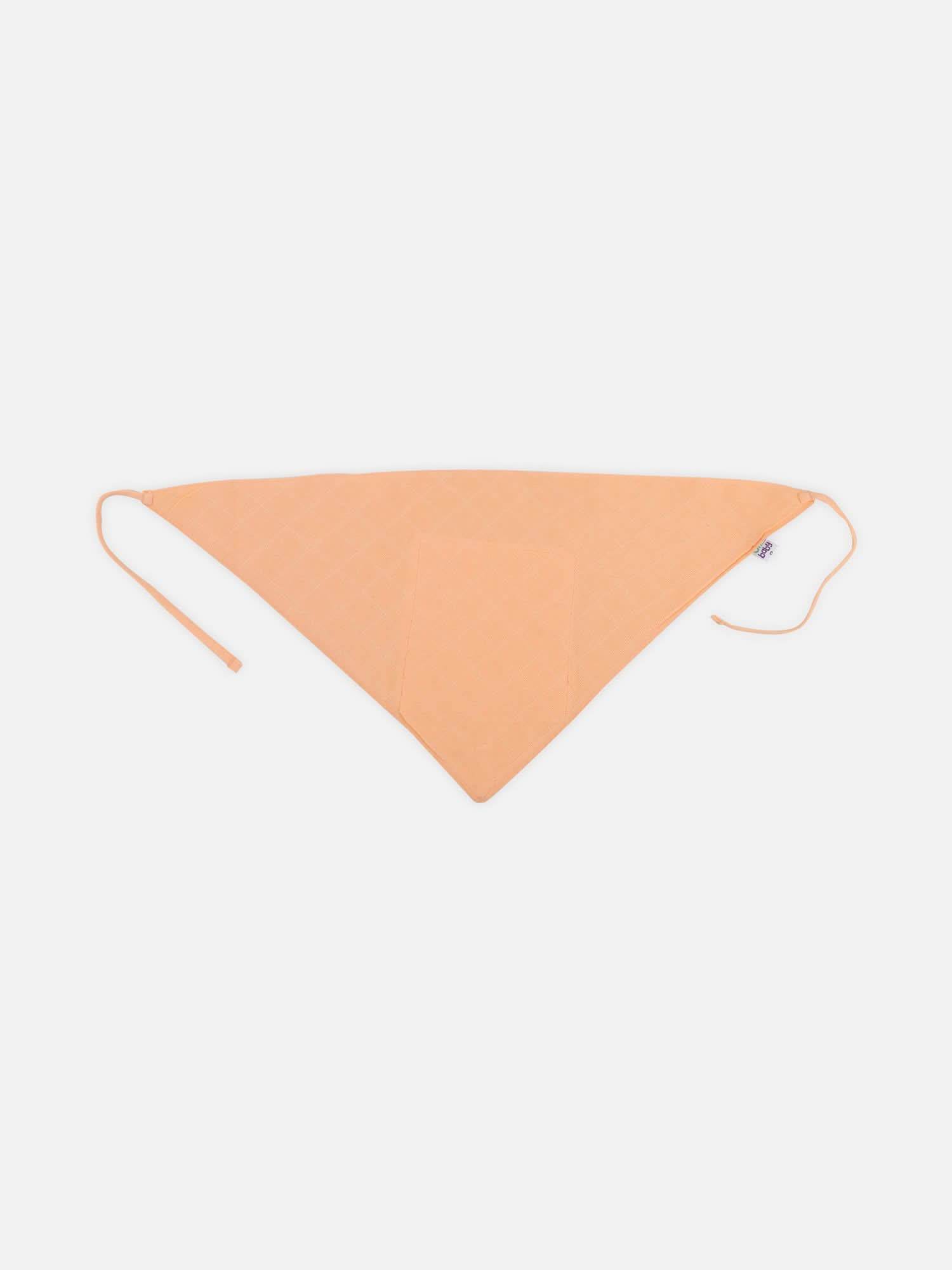 Oh Baby Plain Triangle Nappies Orange - Trpl - Naidu Hall Family Store
