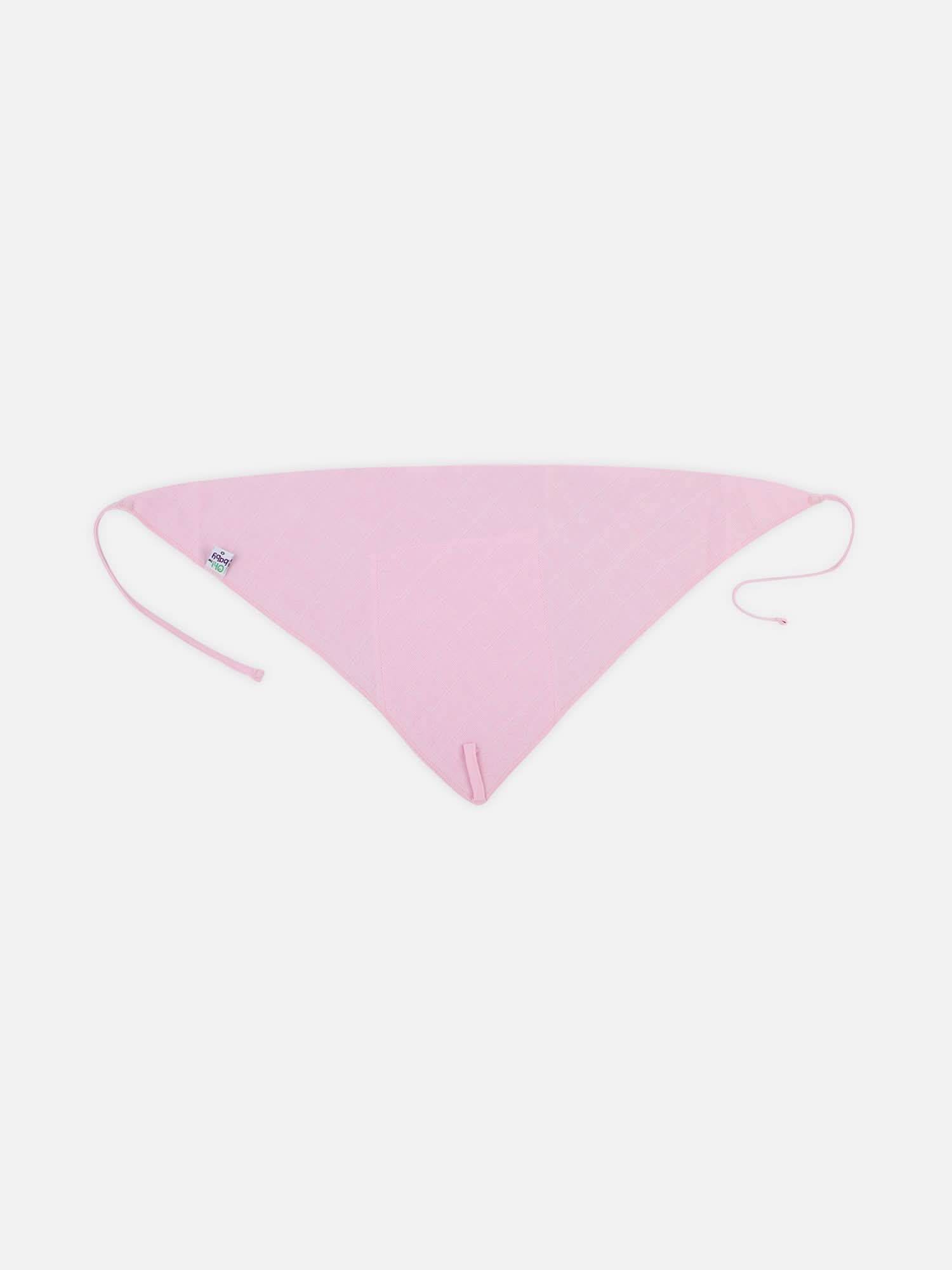 Oh Baby Plain Triangle Nappies Pink - Trpl - Naidu Hall Family Store