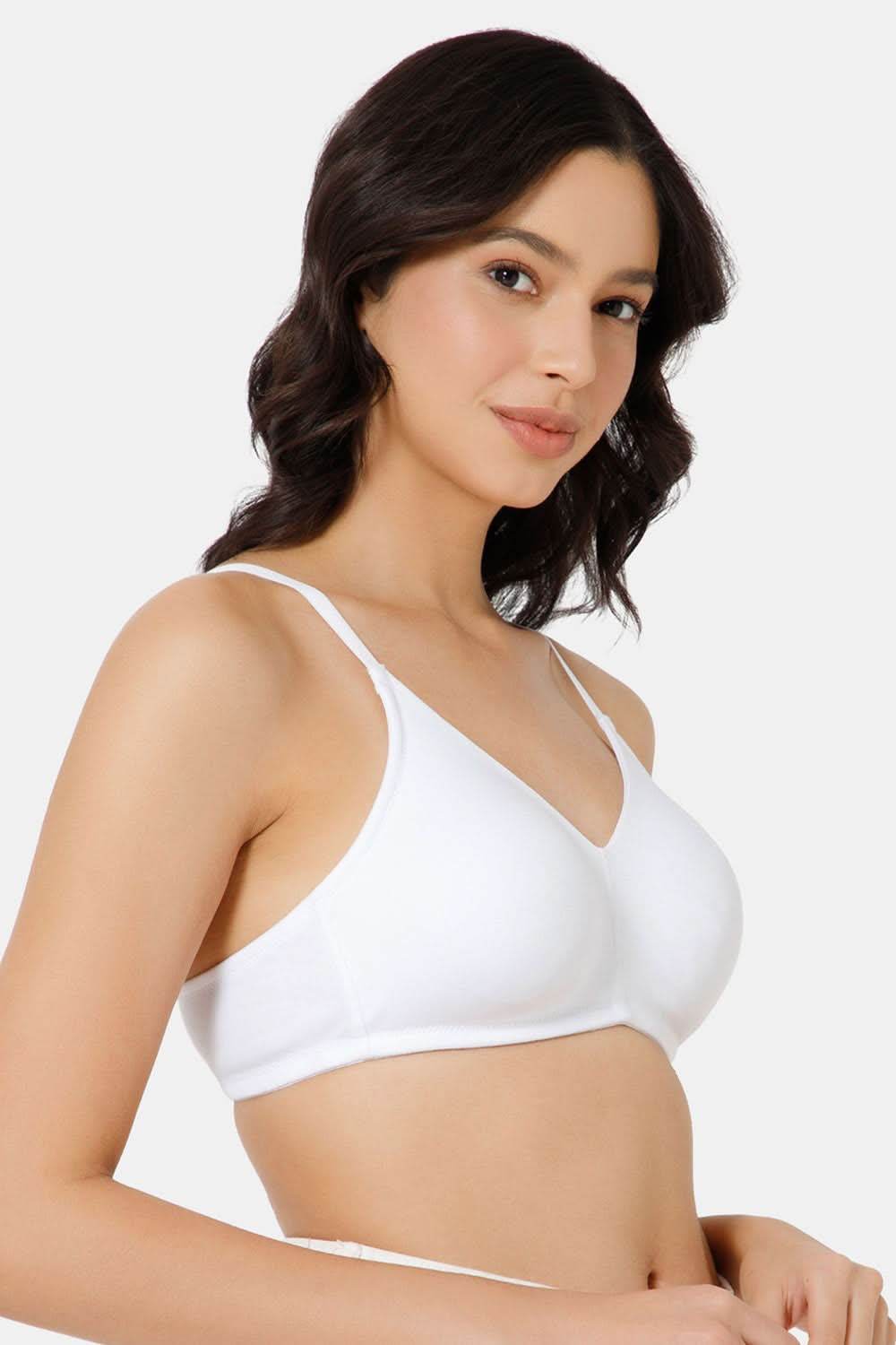 Nora Non-Wired Seamless Everyday T-Shirt Bra with Double-Layered Support - Naidu Hall Family Store