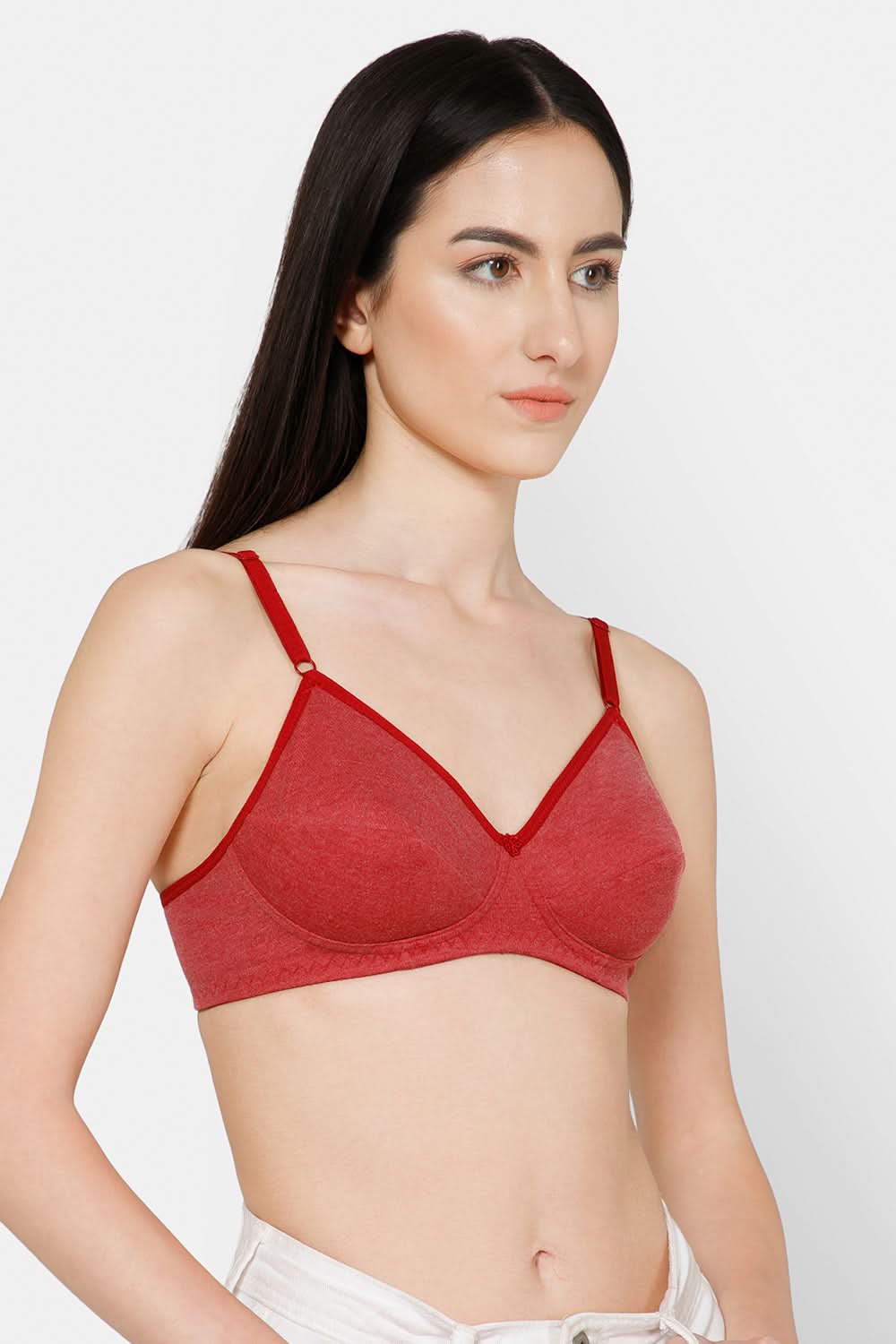 Red Colour Everyday Saree and Salwar Bra – Glori by INaidu Hall, Non-Wired, Non-Padded, Comfortable Fit for Daily Use