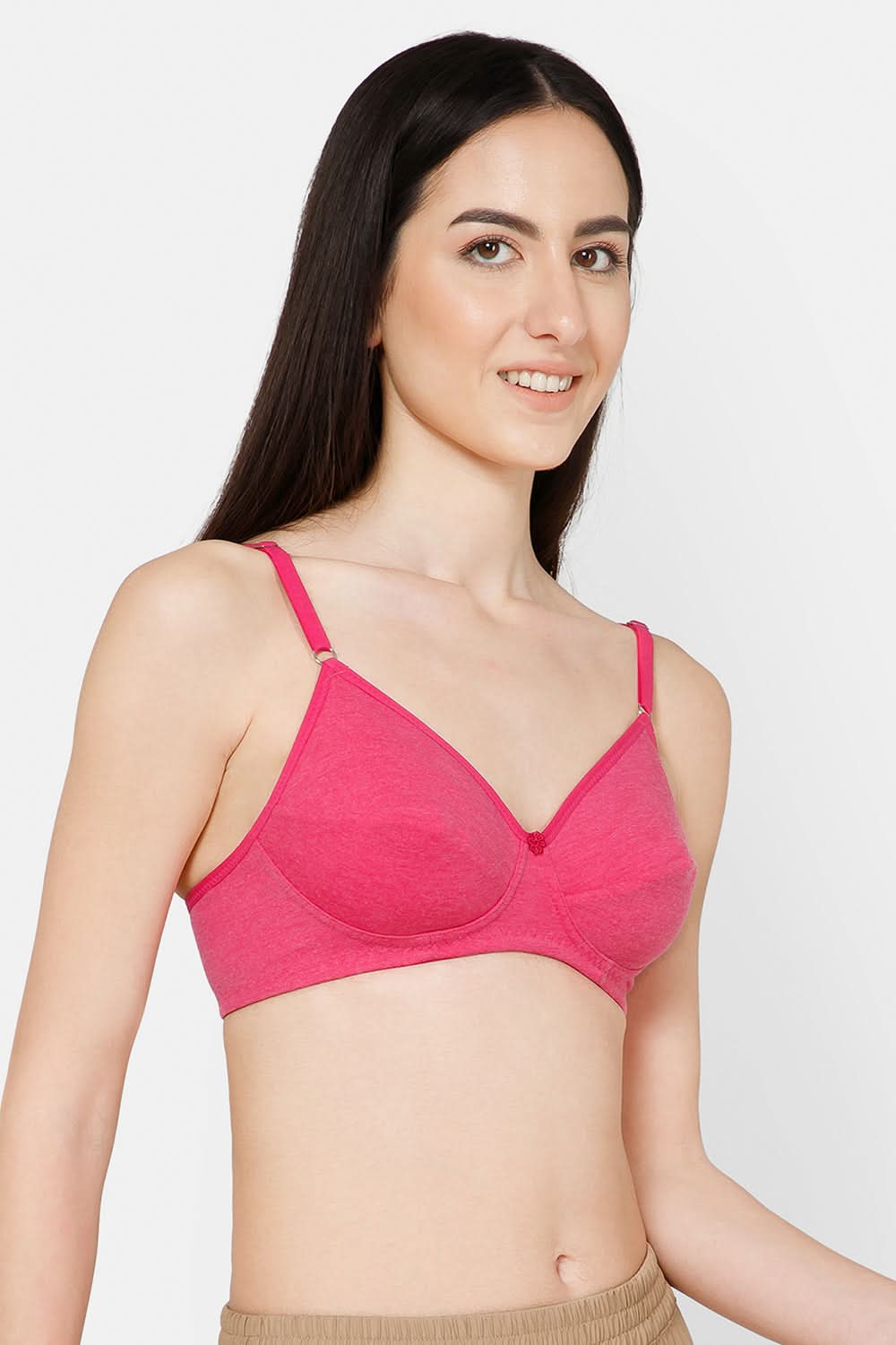 Fuchsia Colour Everyday Saree and Salwar Bra – Glori by INaidu Hall, Non-Wired, Non-Padded, Comfortable Fit for Daily Use