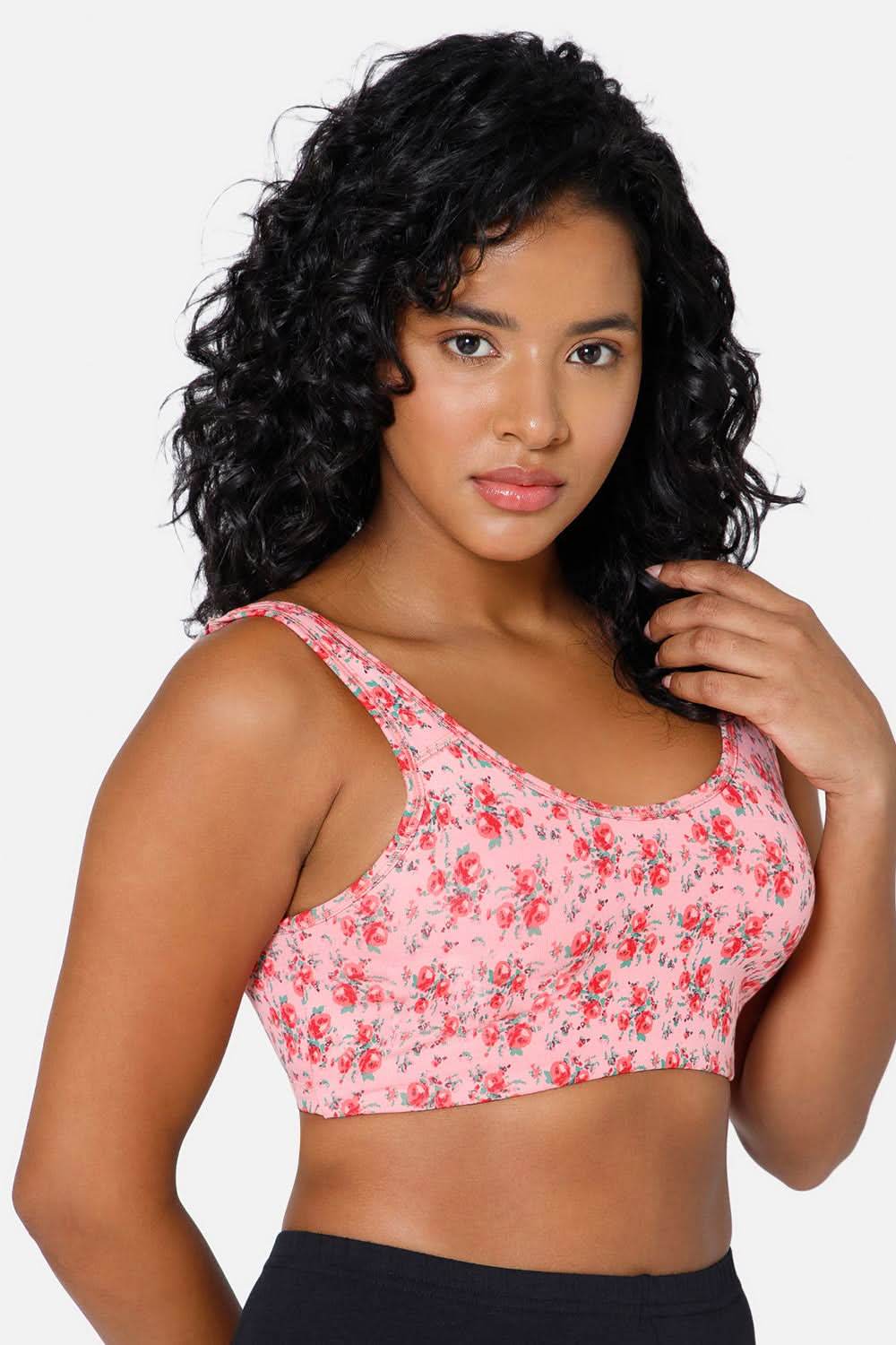 Medium Coverage Non-Wired Non-Padded Intimacy Active Sports Bra - CA12 - Lounge Bra - Naidu Hall Family Store