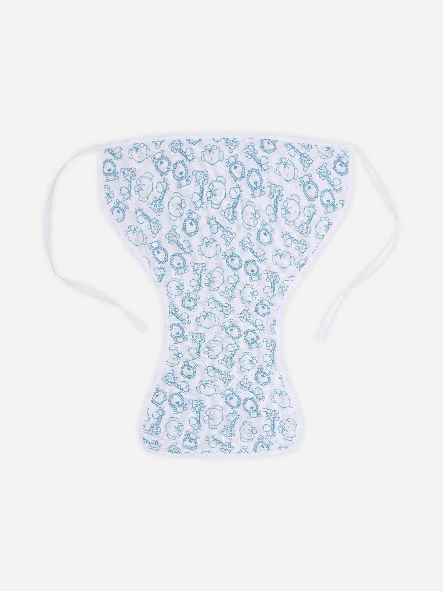 Oh Baby Printed Round Nappies Blue - Rdpr - Naidu Hall Family Store