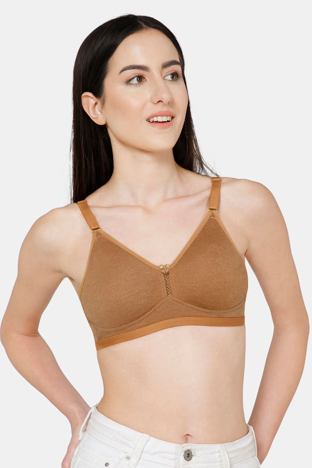 Naidu Hall Everyday T-Shirt Bra - Beauti | High Coverage Double Layered Bra with Seamless Comfort