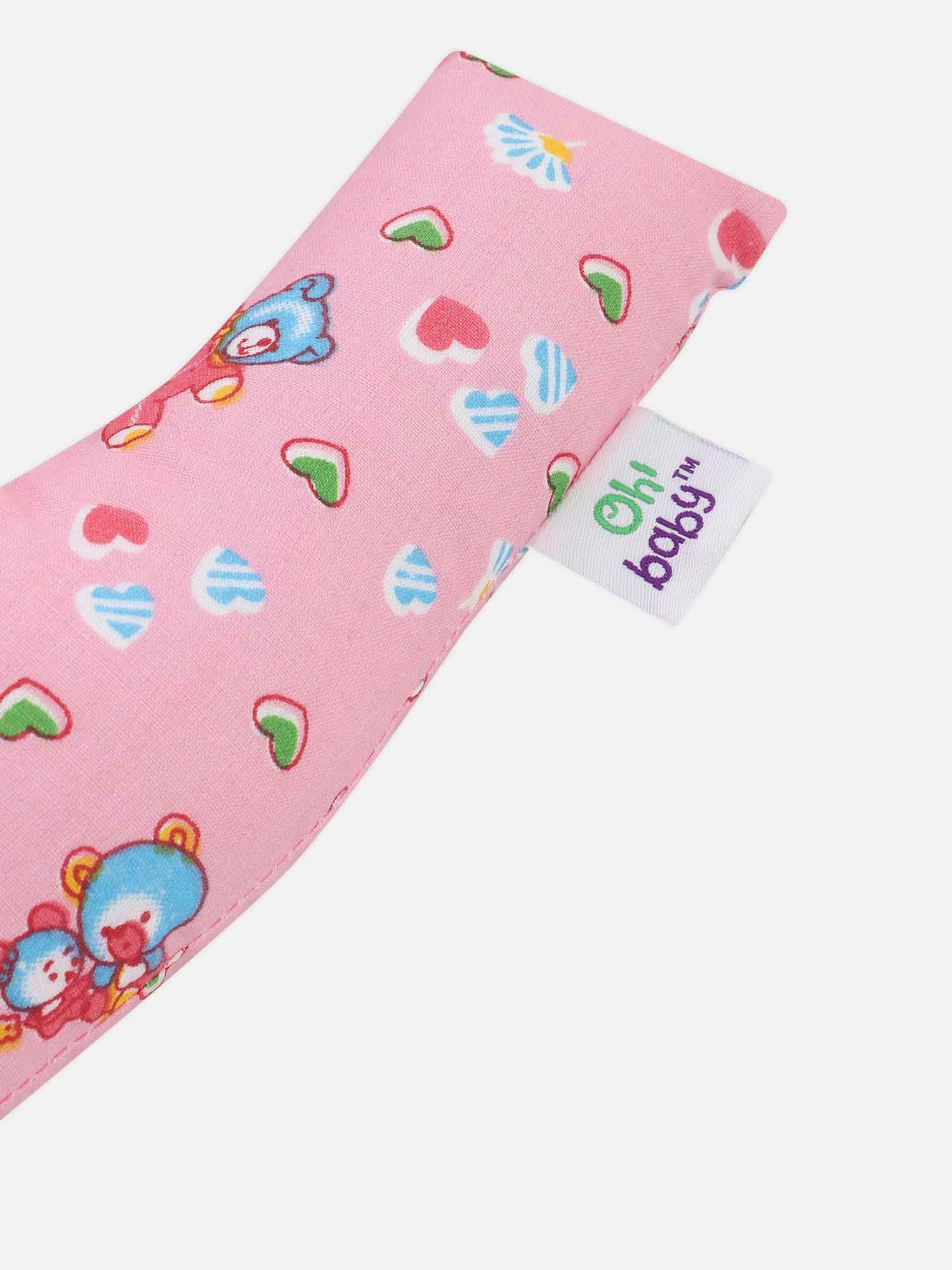 Oh Baby Cotton Printed Floral Neck-Pillow Assorted - Naidu Hall Family Store