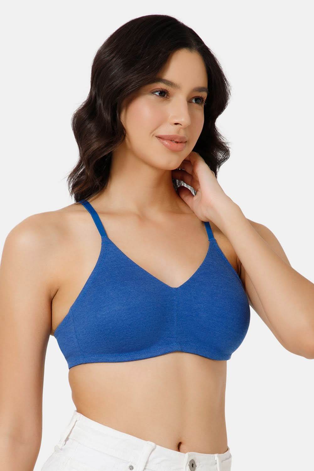 Nora Non-Wired Seamless Everyday T-Shirt Bra with Double-Layered Support - Naidu Hall Family Store