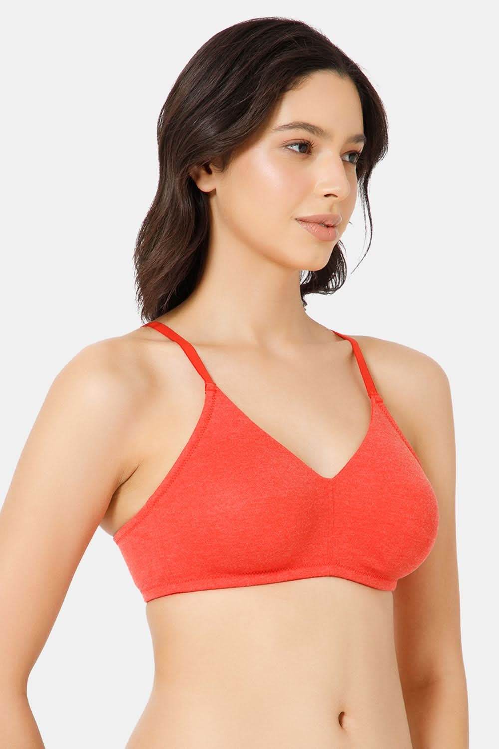 Nora Non-Wired Seamless Everyday T-Shirt Bra with Double-Layered Support - Naidu Hall Family Store