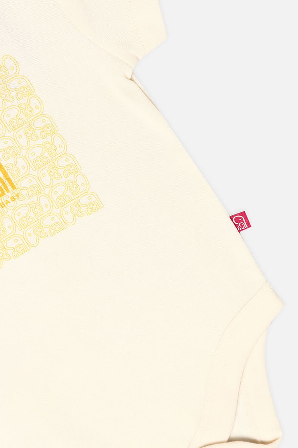 Oh Baby Onesies Shoulder Open White-Os05