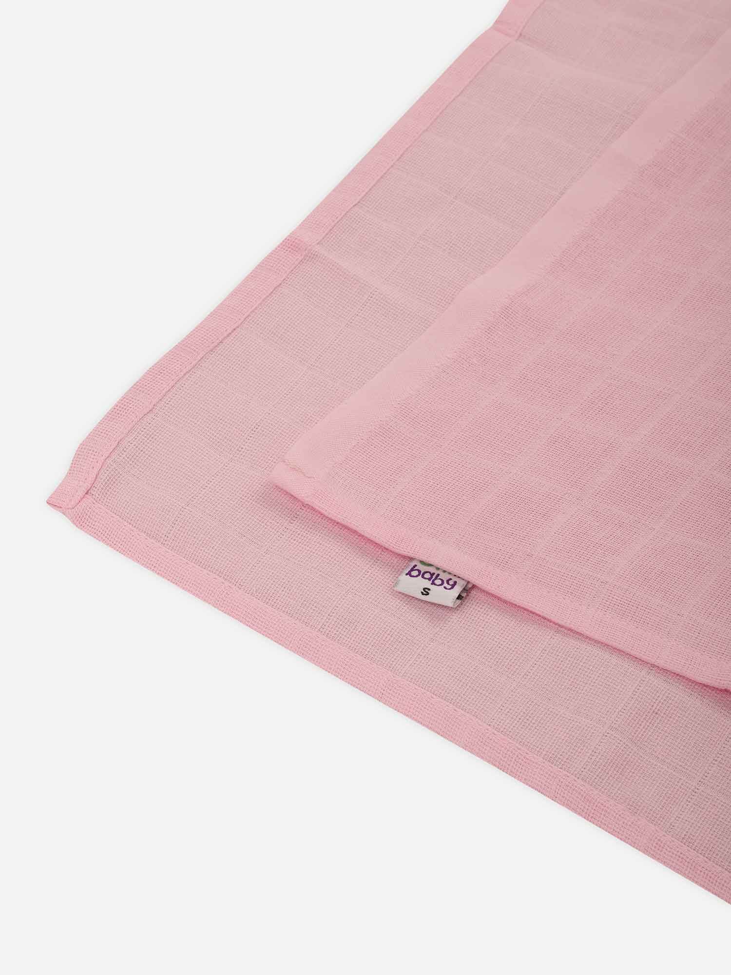 Oh Baby Plain Square Nappies Pink - Sqpl - Naidu Hall Family Store
