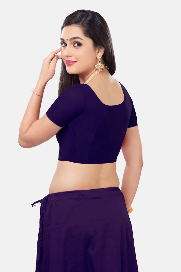 Naidu Hall Princess Cut Short Sleeve two by two Blouse