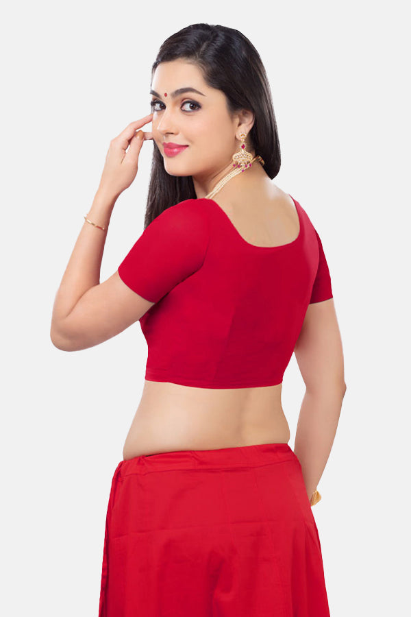 Naidu Hall Princess Cut Short Sleeve two by two Blouse