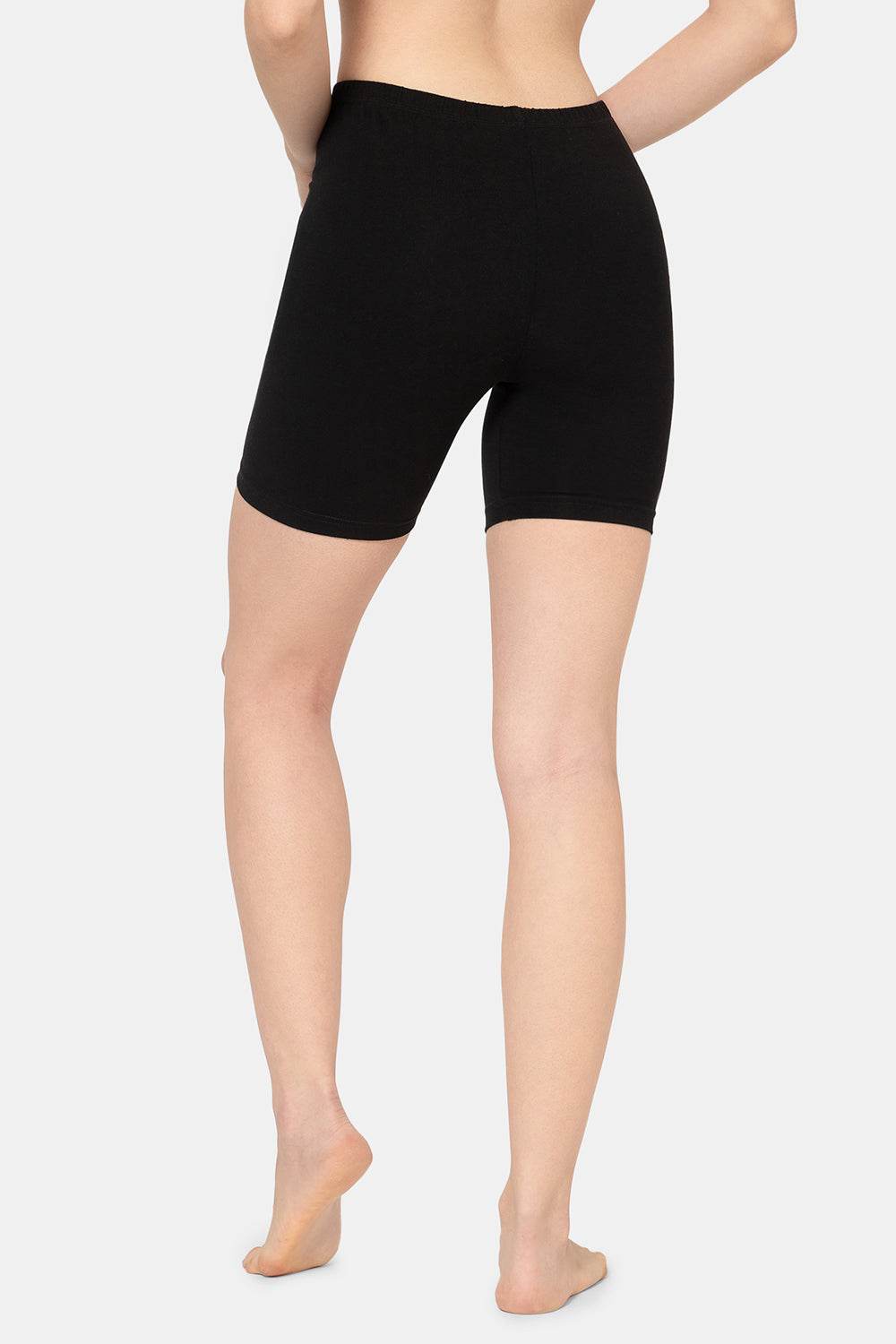 Intimacy Cotton Stretch Double Layer Shorts Mid Waist Sweat Absorbent Comfort Fit - DL01 - Naidu Hall Family Store