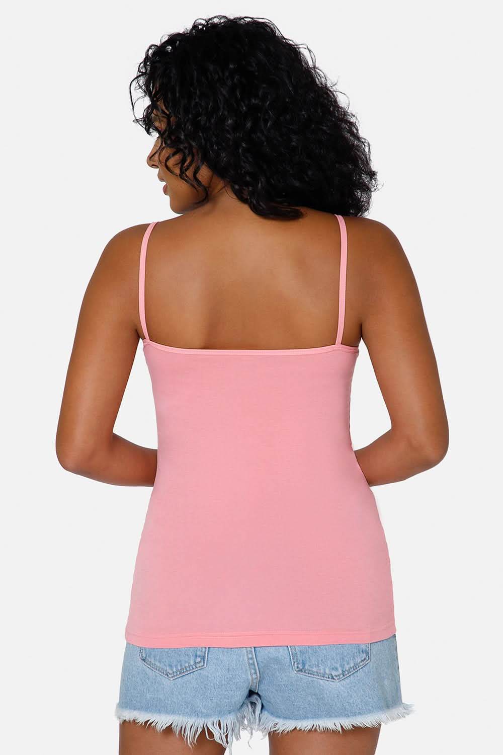 Intimacy Full Coverage Cotton Slip Camisole – IN08 | Non-Padded & Wire-Free Comfort Design - Naidu Hall Family Store