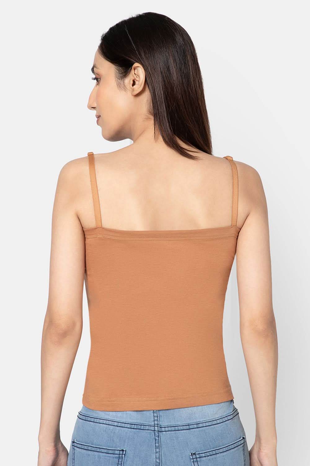 Intimacy Cotton Slip Camisole – IN05 | Wire-Free, Seamless & Adjustable - Naidu Hall Family Store