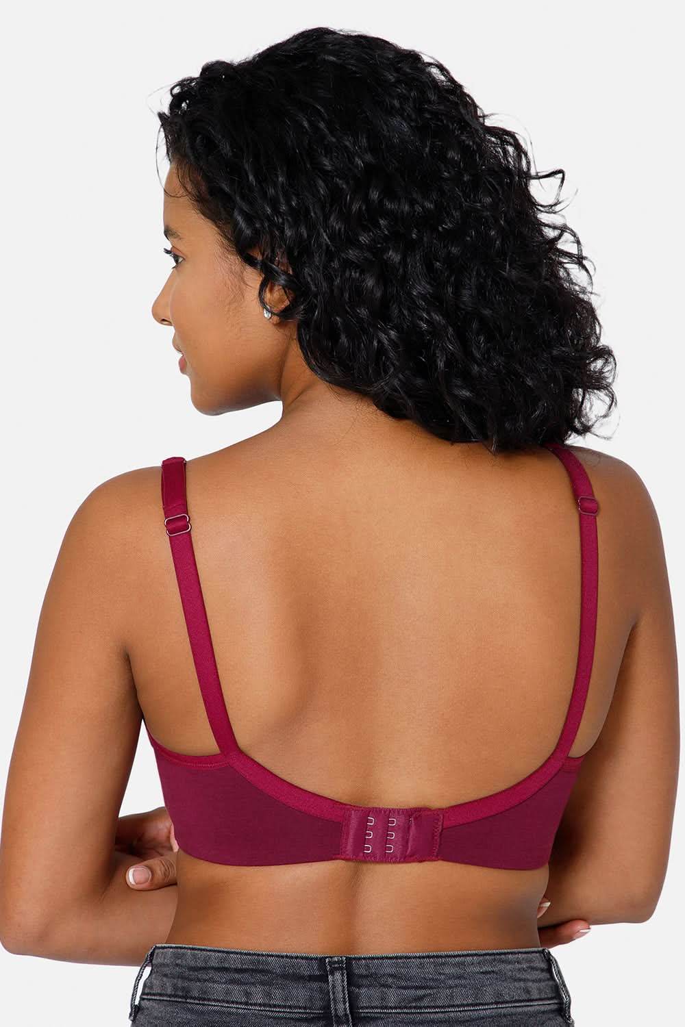 High Coverage Non-Wired Non-Padded Back Closure Intimacy T-Shirt Bra - DEFT - Naidu Hall Family Store
