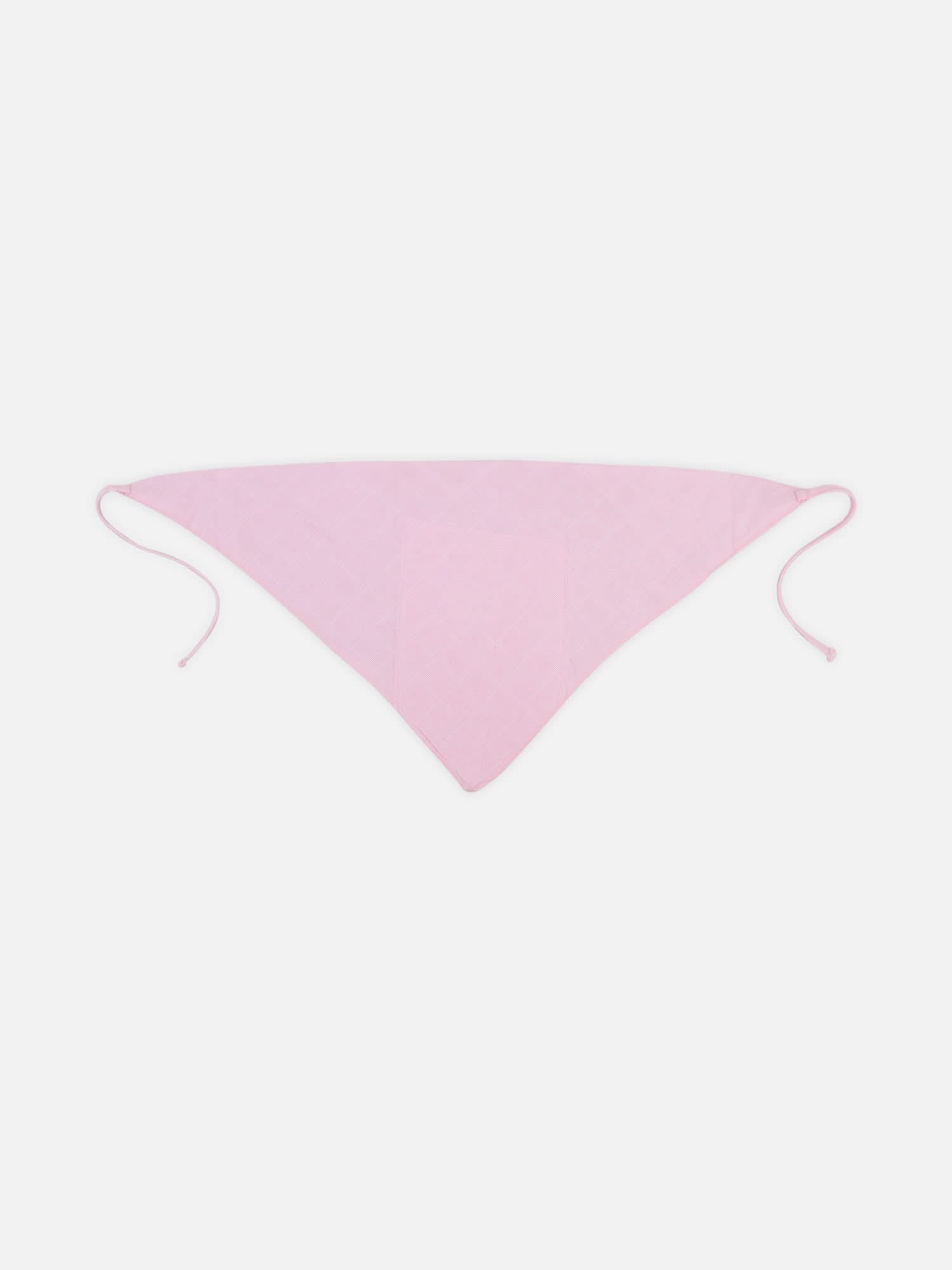 Oh Baby Plain Triangle Nappies Pink - Trpl