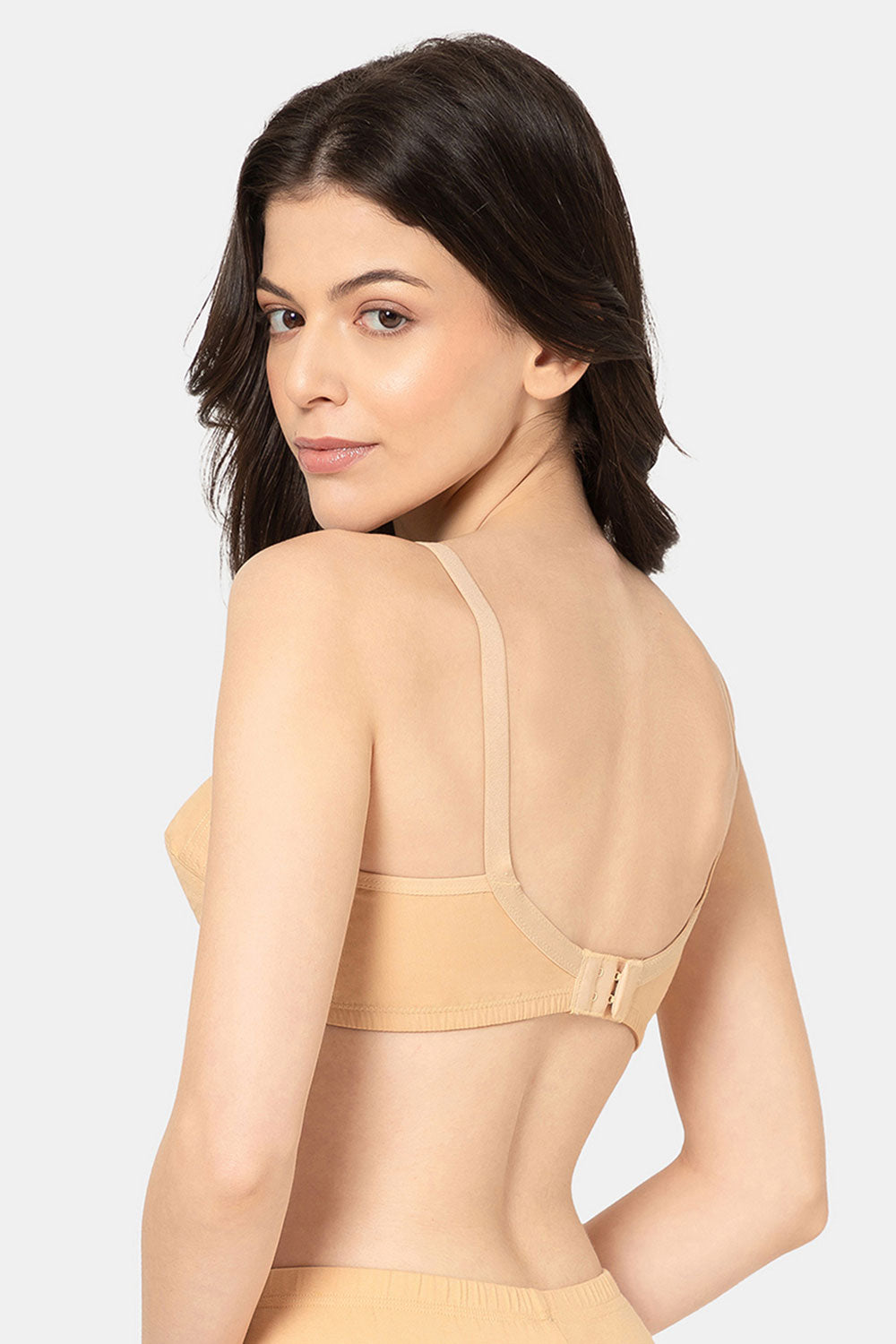 Naidu hall Cotton Bra for Women – Non-Wired Full Coverage Everyday Bra for Sarees - ES2W