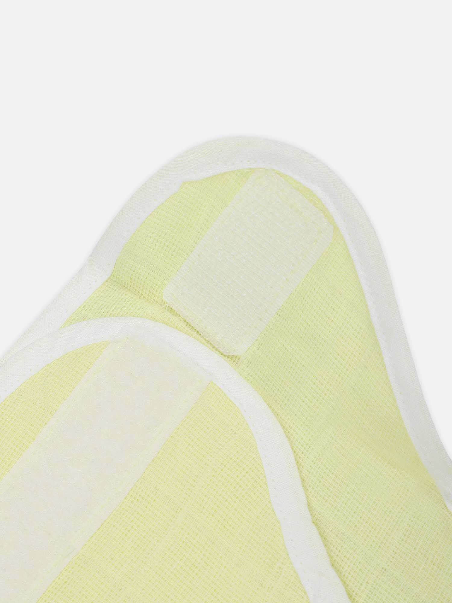 Oh Baby Plain Velcro Nappies Yellow - Ltpl - Naidu Hall Family Store