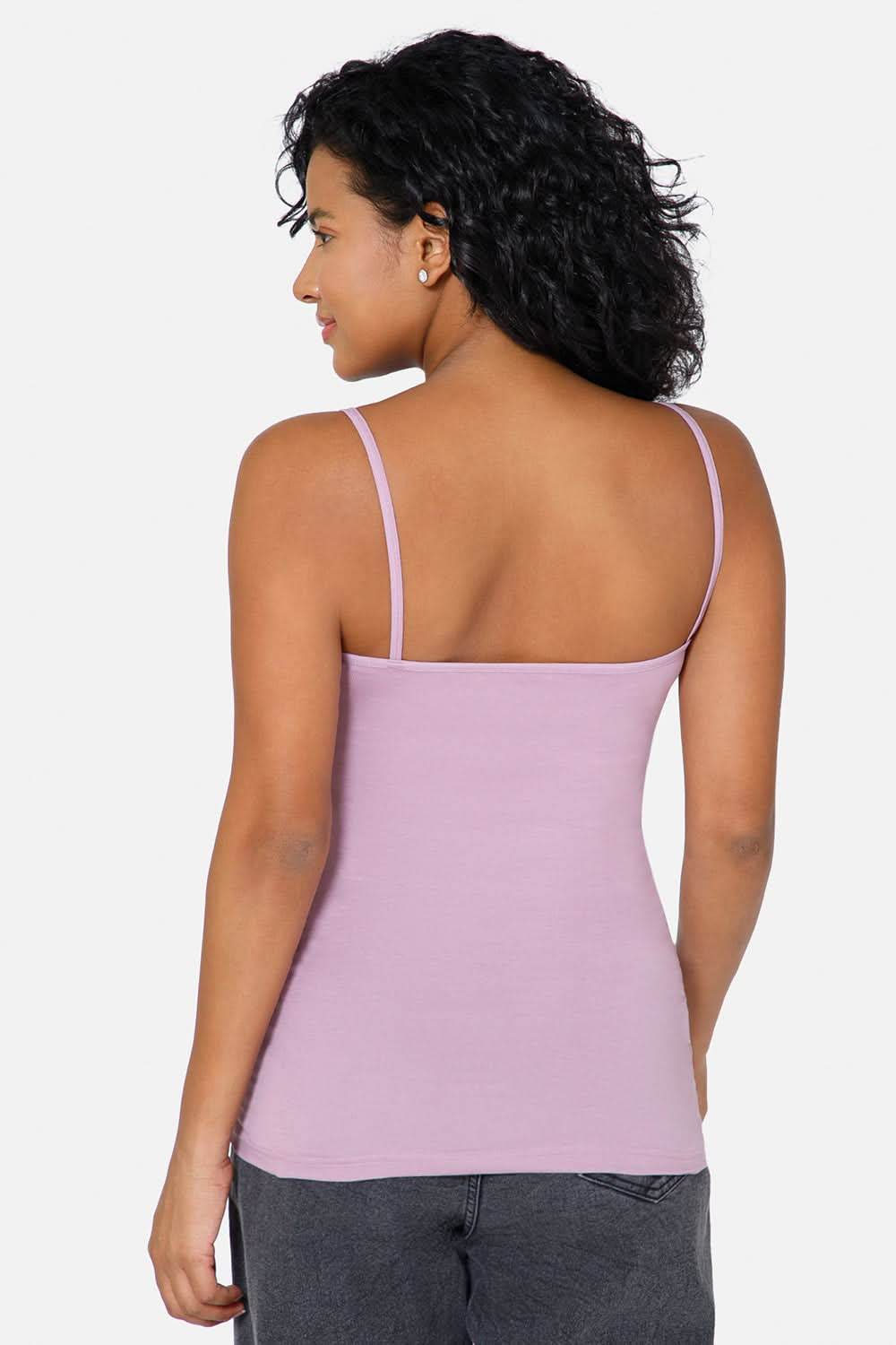 Intimacy Full Coverage Cotton Slip Camisole – IN08 | Non-Padded & Wire-Free Comfort Design - Naidu Hall Family Store