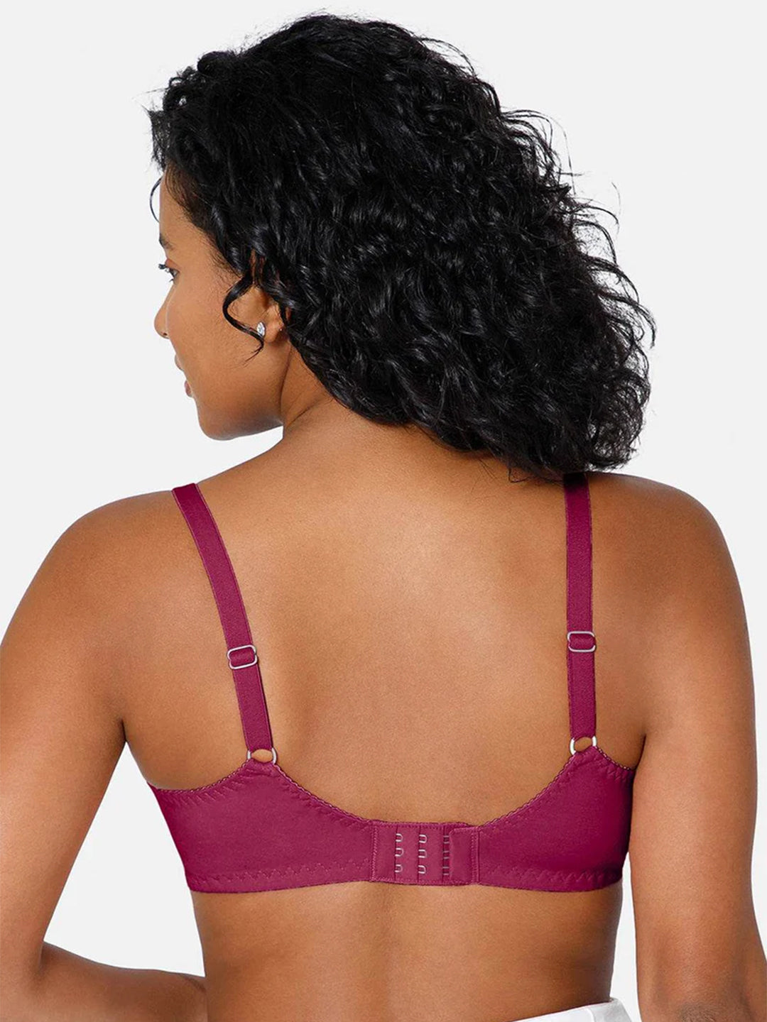 Fashionable Non-Wired Non-Padded Back Closure Intimacy Everyday T-Shirt Bra - Blue Shades - ES06