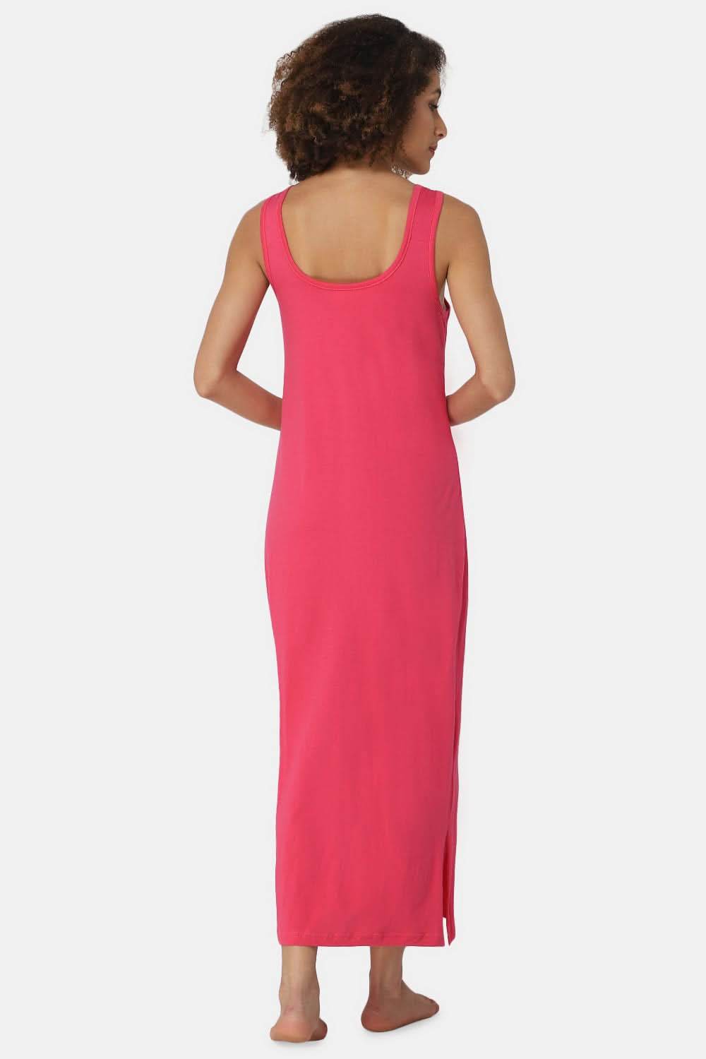 Intimacy Sleeveless Full-Length Night Slip | Ultra-Soft Cotton Comfort for All Seasons - Naidu Hall Family Store