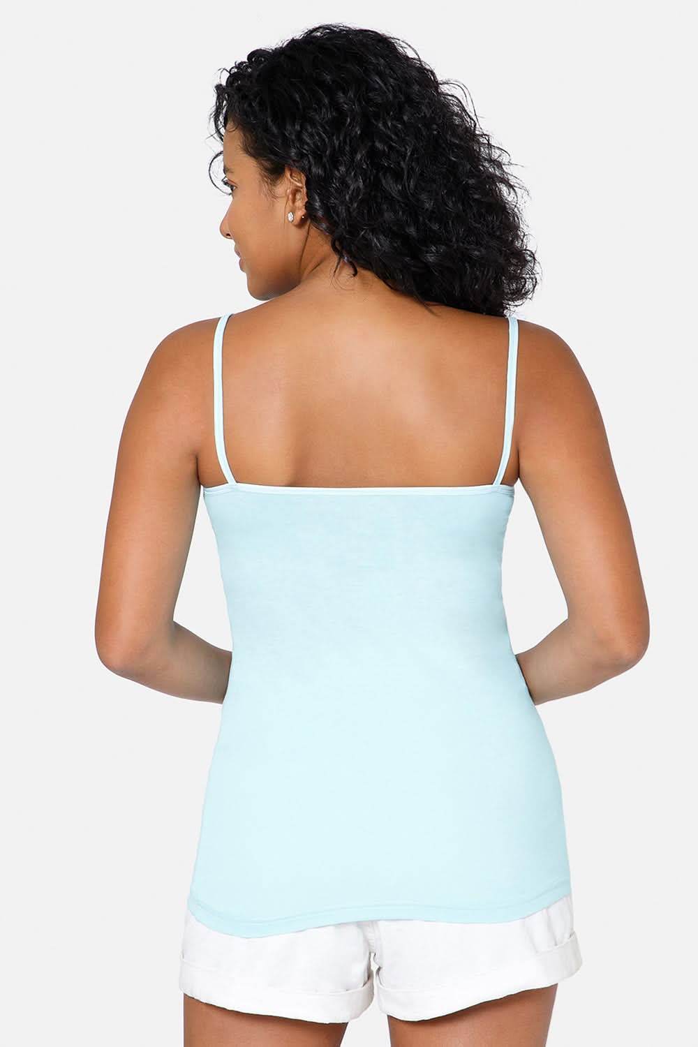 Intimacy Full Coverage Cotton Slip Camisole – IN08 | Non-Padded & Wire-Free Comfort Design - Naidu Hall Family Store