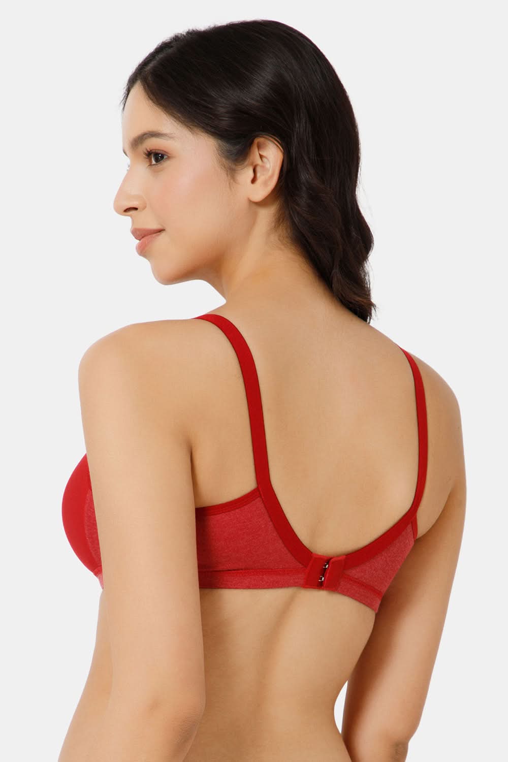 Back View of Paradise Pink Nova T-Shirt Bra Featuring Adjustable Straps