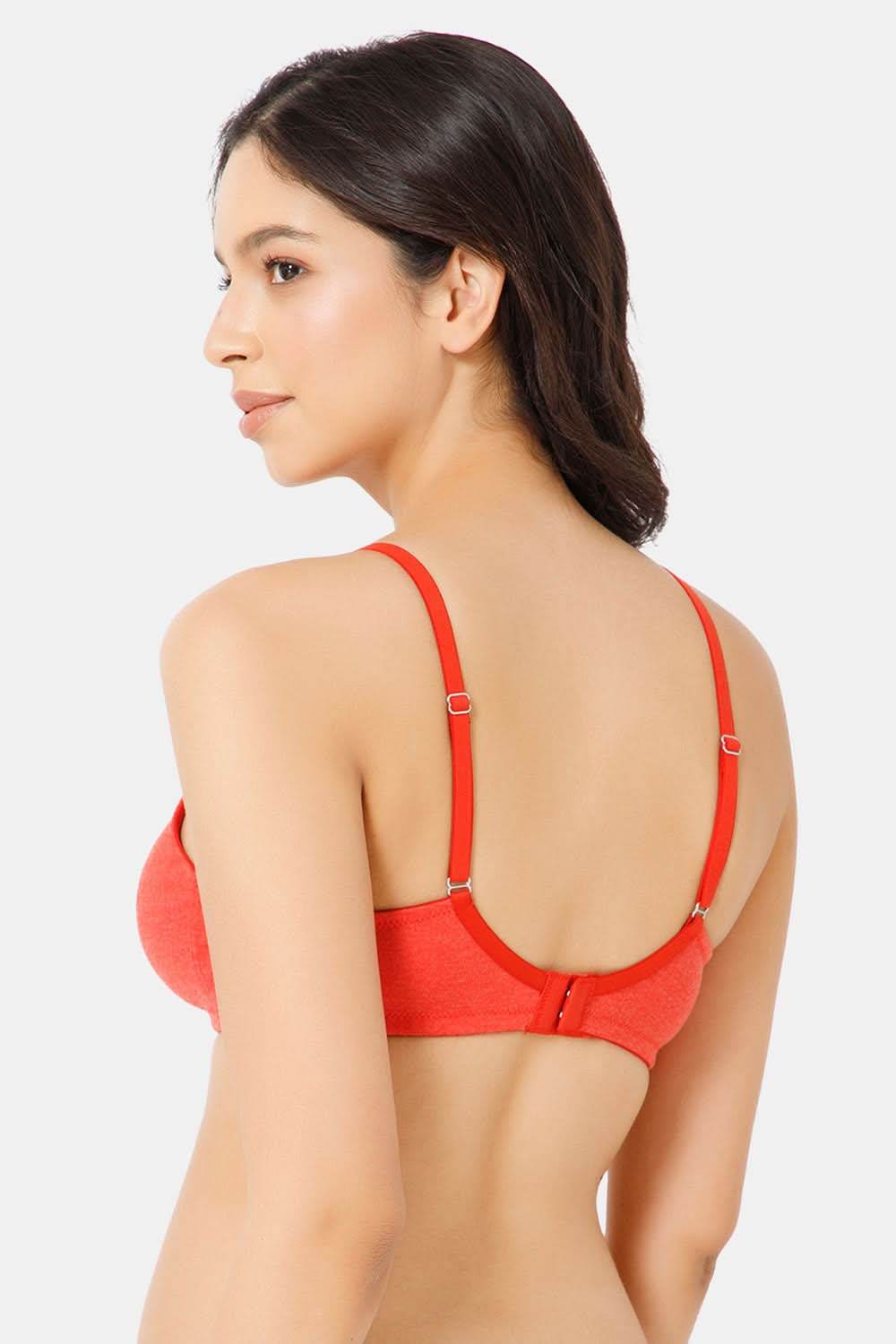 Nora Non-Wired Seamless Everyday T-Shirt Bra with Double-Layered Support - Naidu Hall Family Store