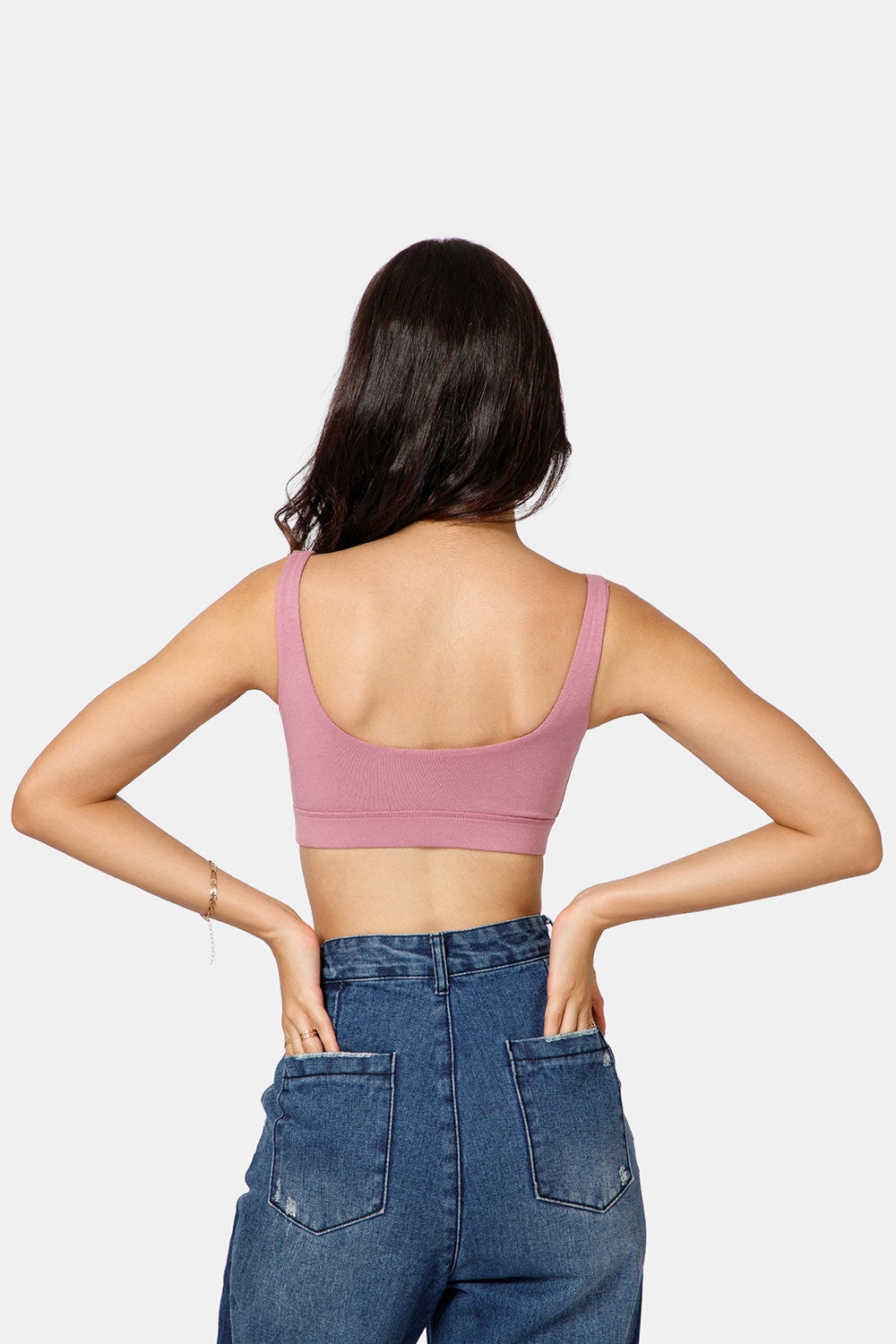 Intimacy Cotton Modal Non-Wired Non-Padded Bralette-GB01