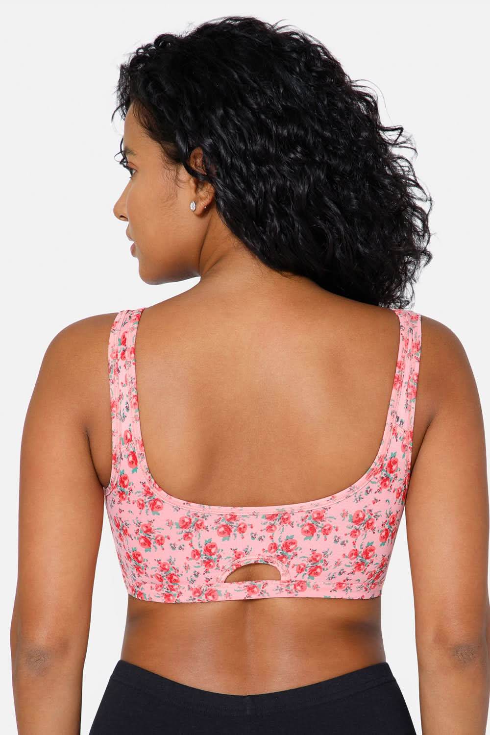 Medium Coverage Non-Wired Non-Padded Intimacy Active Sports Bra - CA12 - Lounge Bra - Naidu Hall Family Store